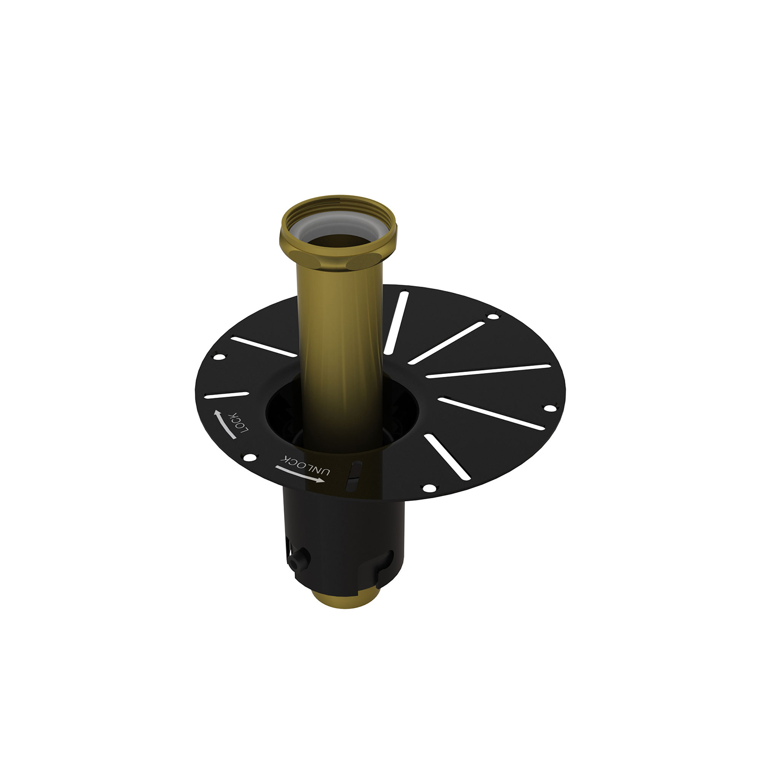 Installation kit for freestanding bathtub