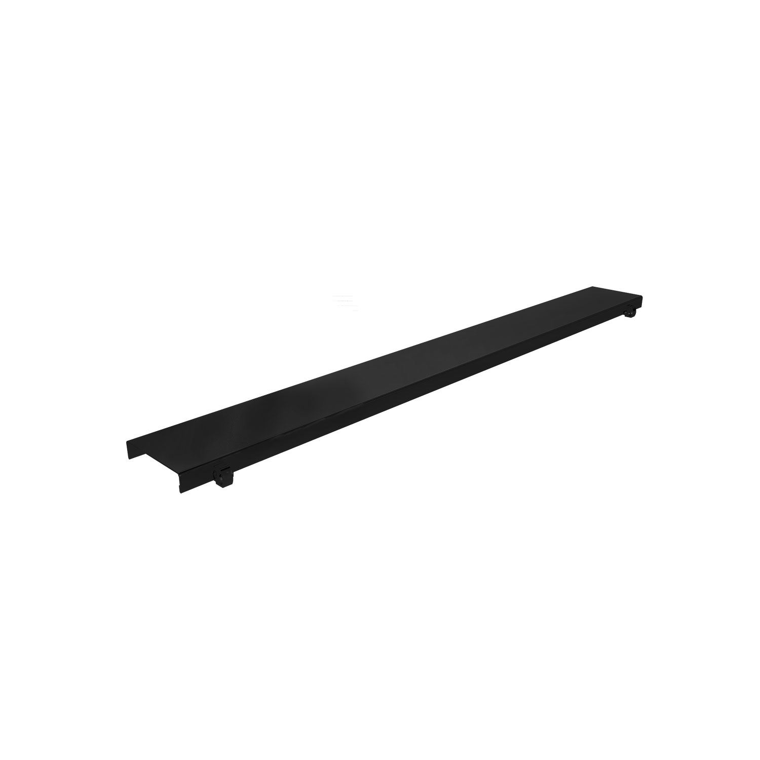 Linear matte black grate 36" reversible