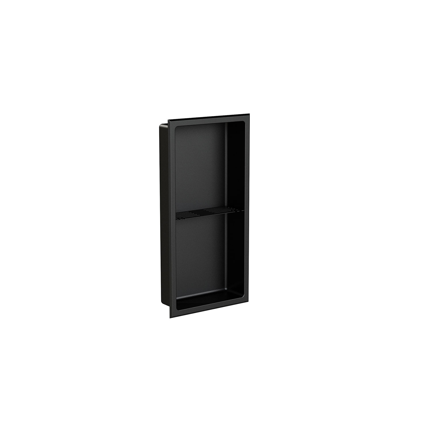Niche 24" x 12" en inox noir mat