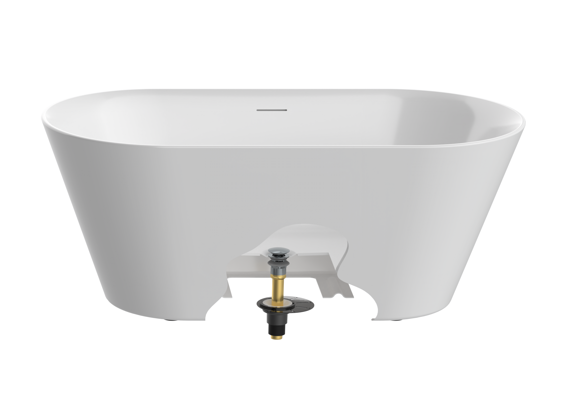 Kit d'installation pour bain autoportant