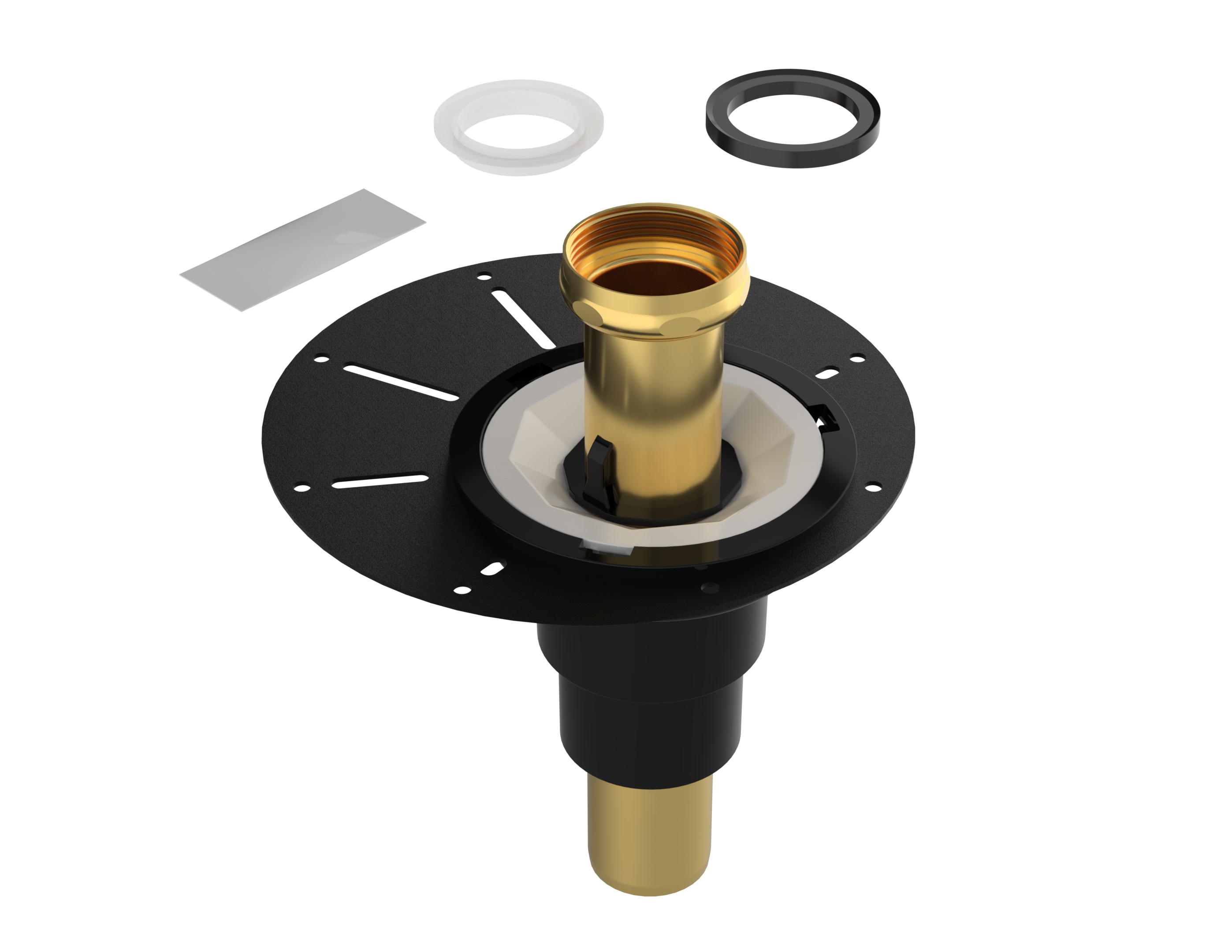 Kit d'installation pour bain autoportant