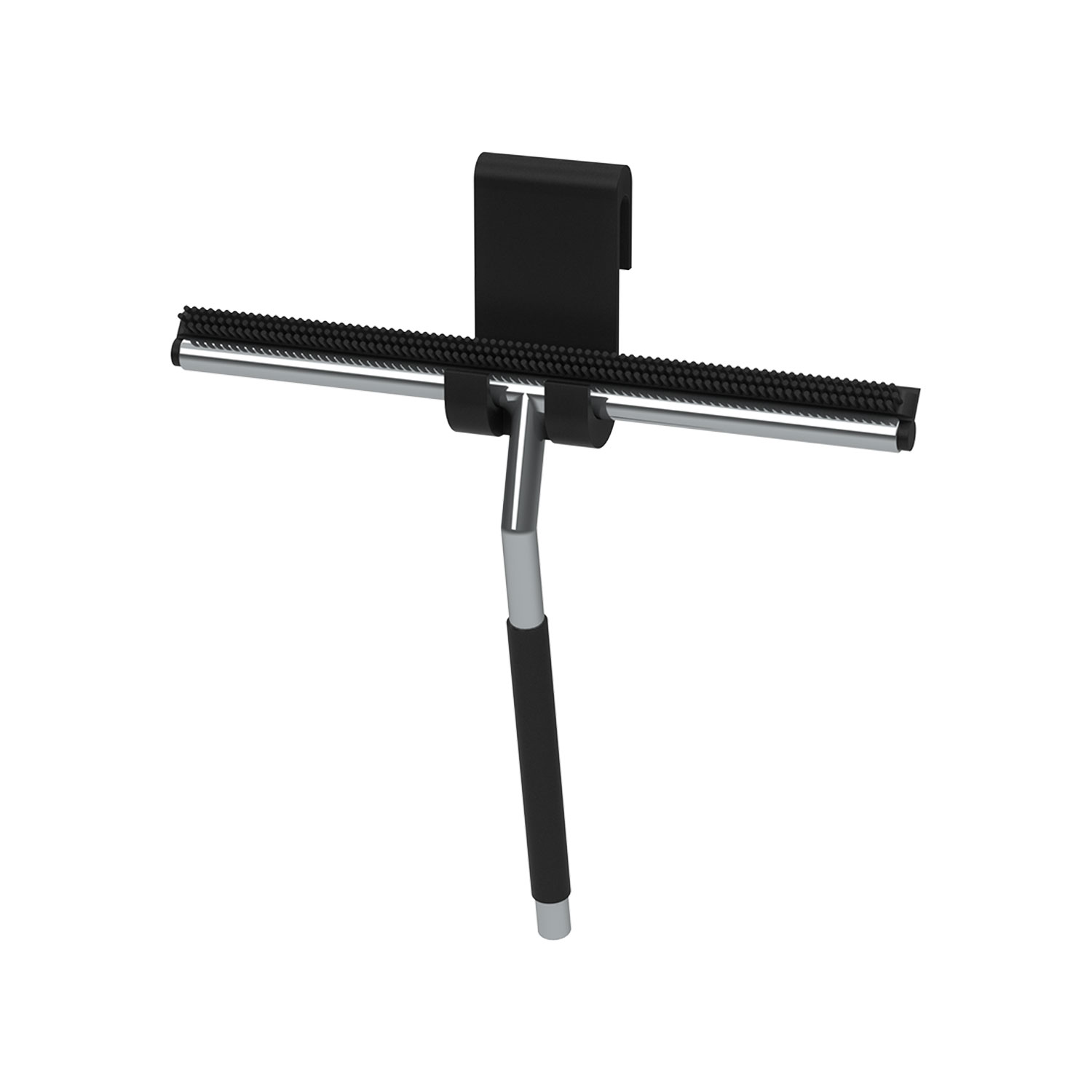 Black squeegee with hook