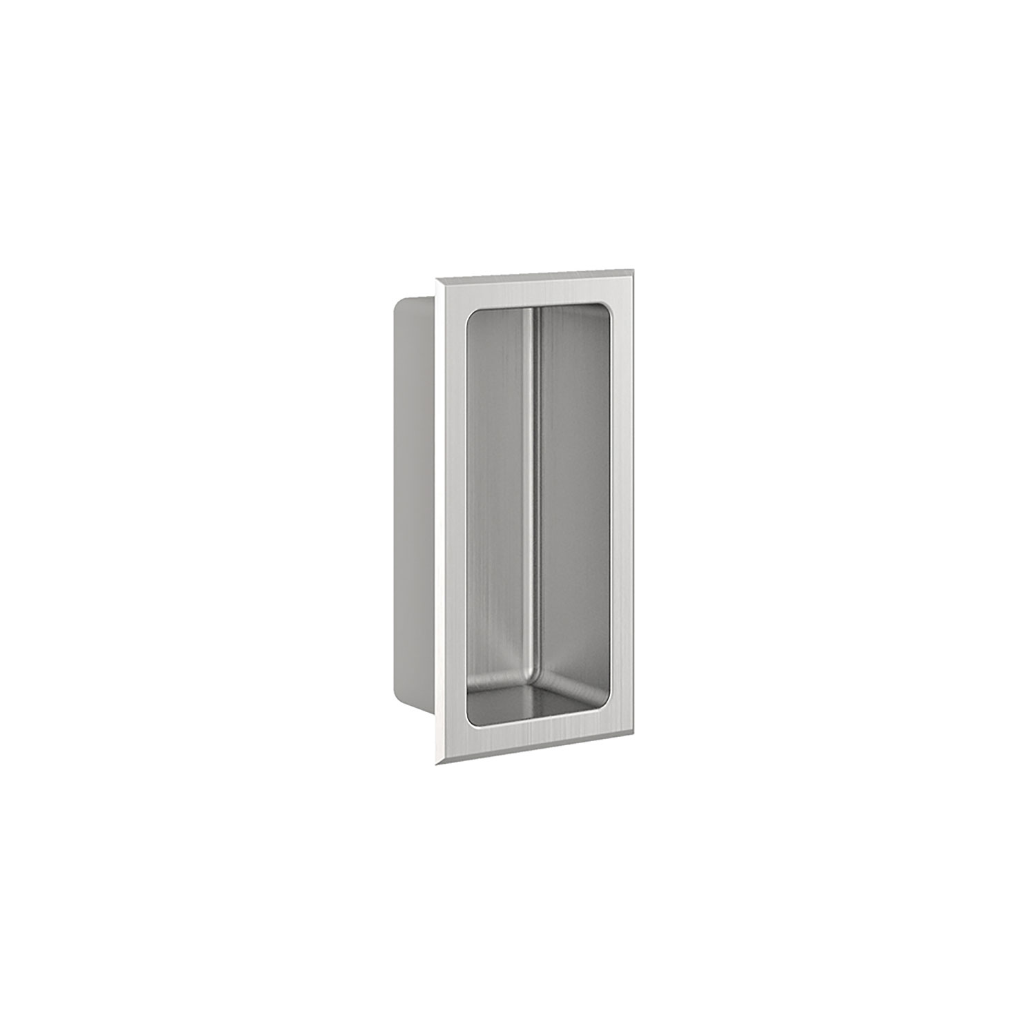 Brushed stainless steel niche 6