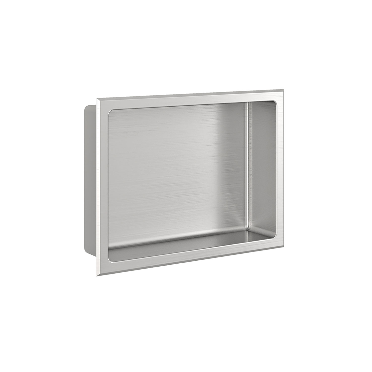 Brushed stainless steel niche 16