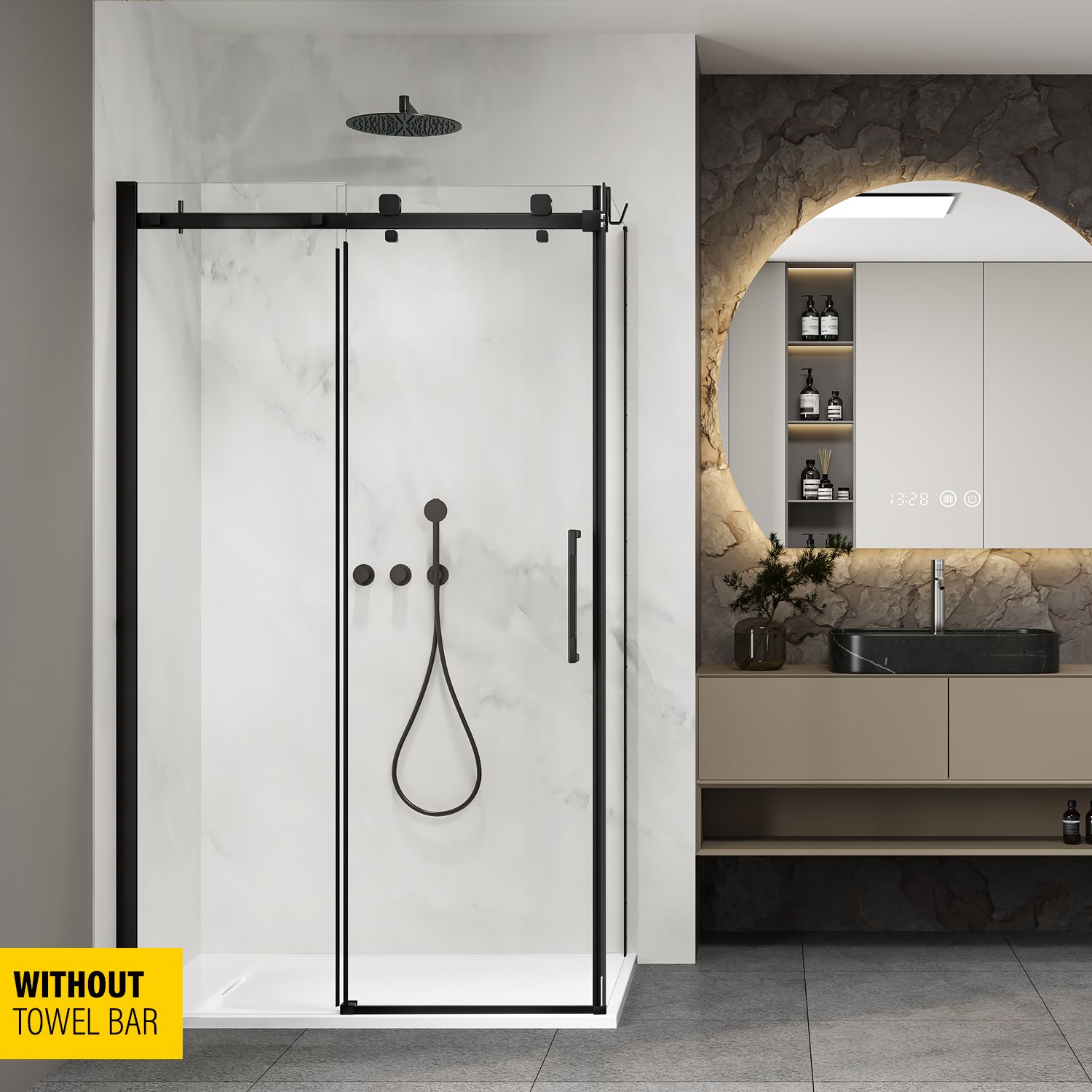 Shower door 48