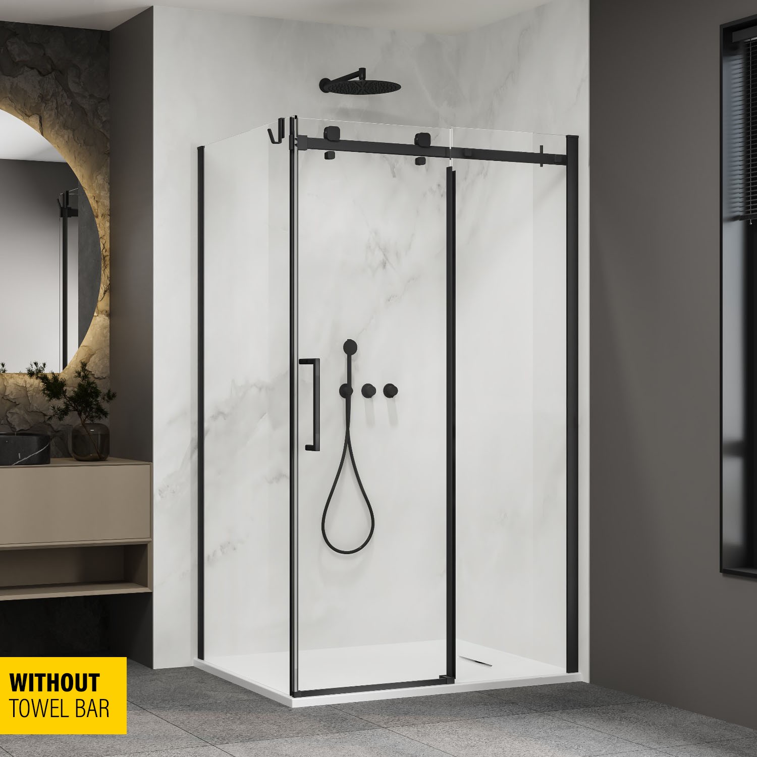 Shower door 48