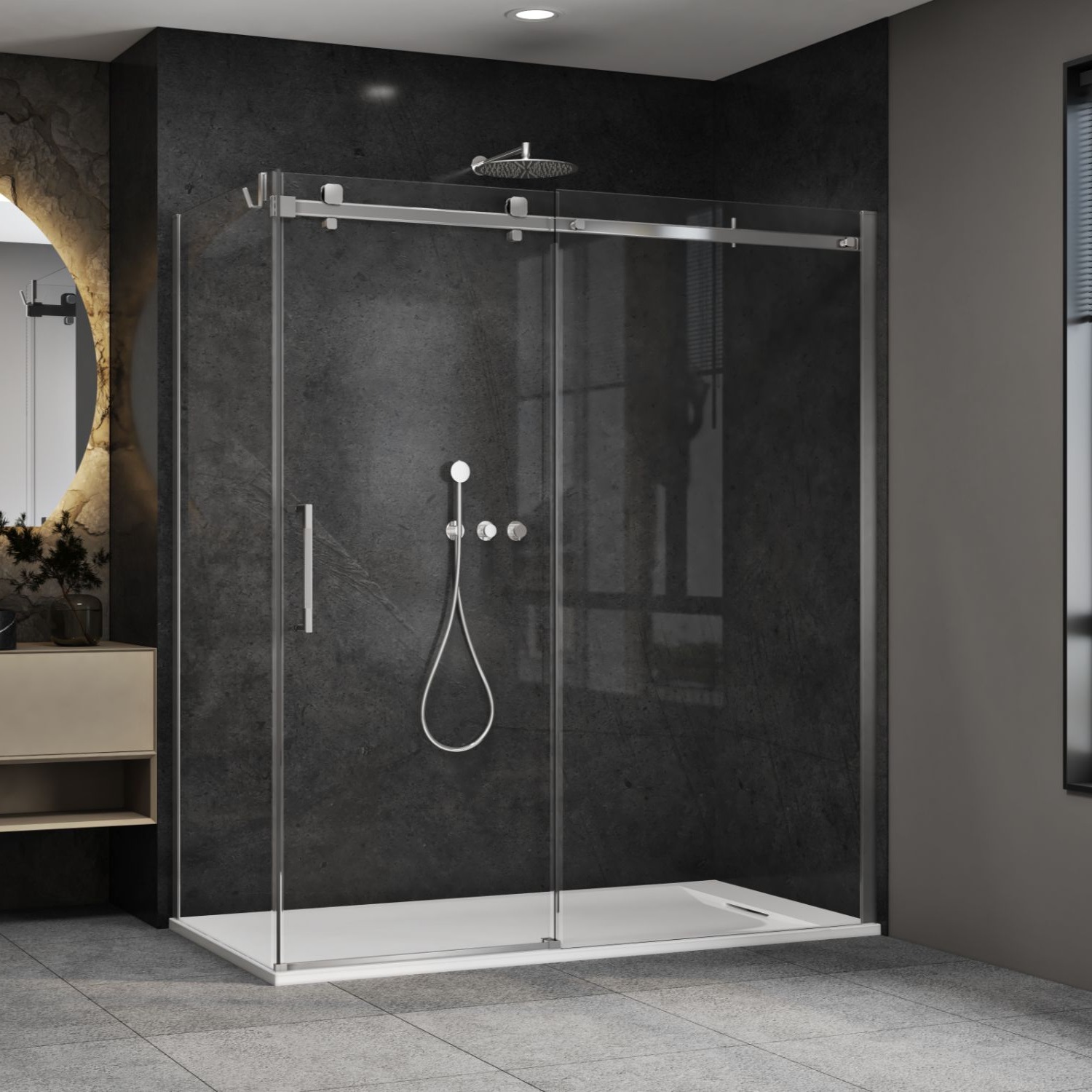 Shower door 72