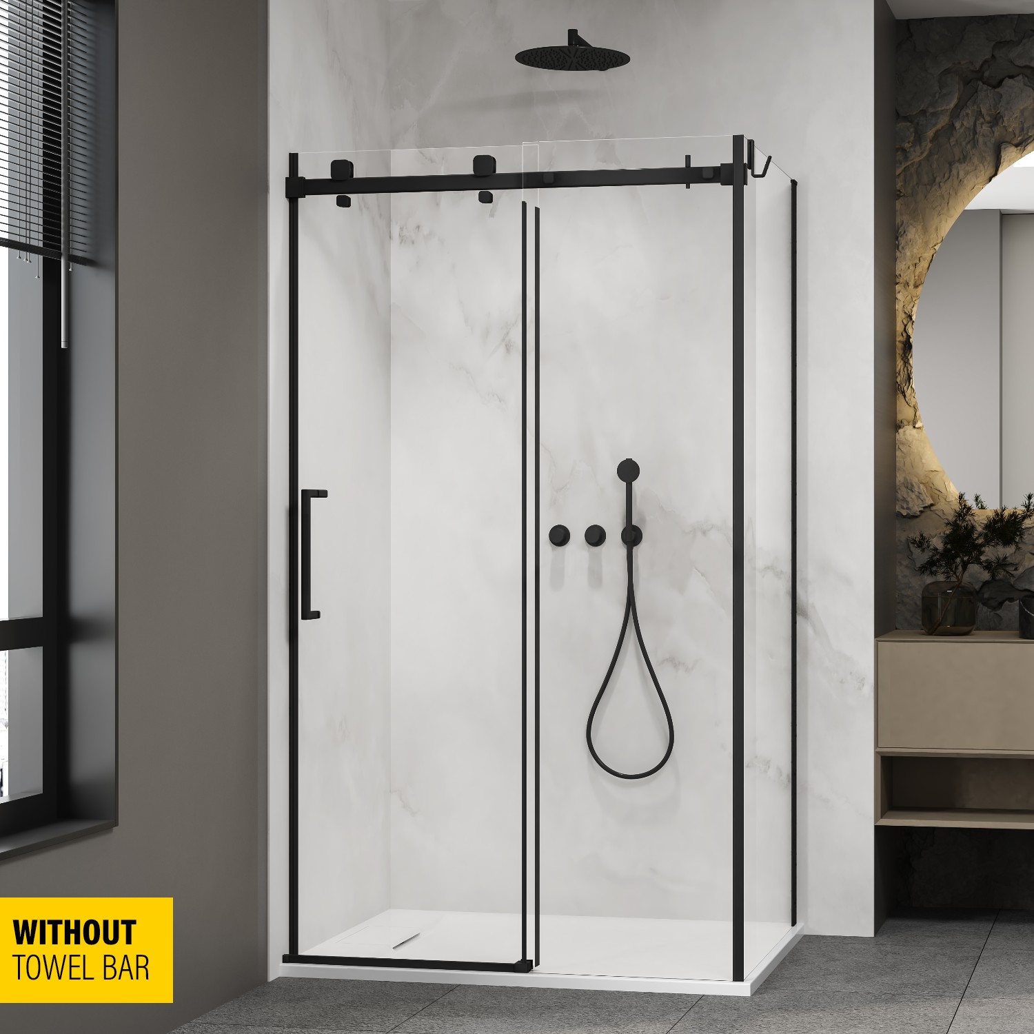 Shower door 48