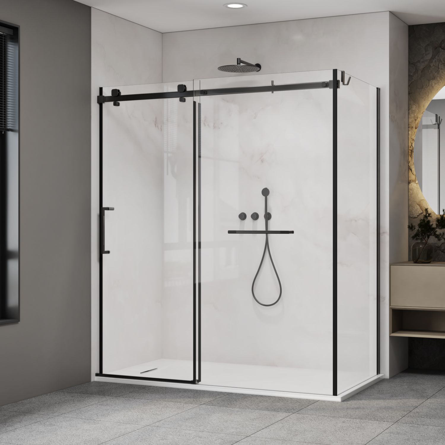 Shower door 72