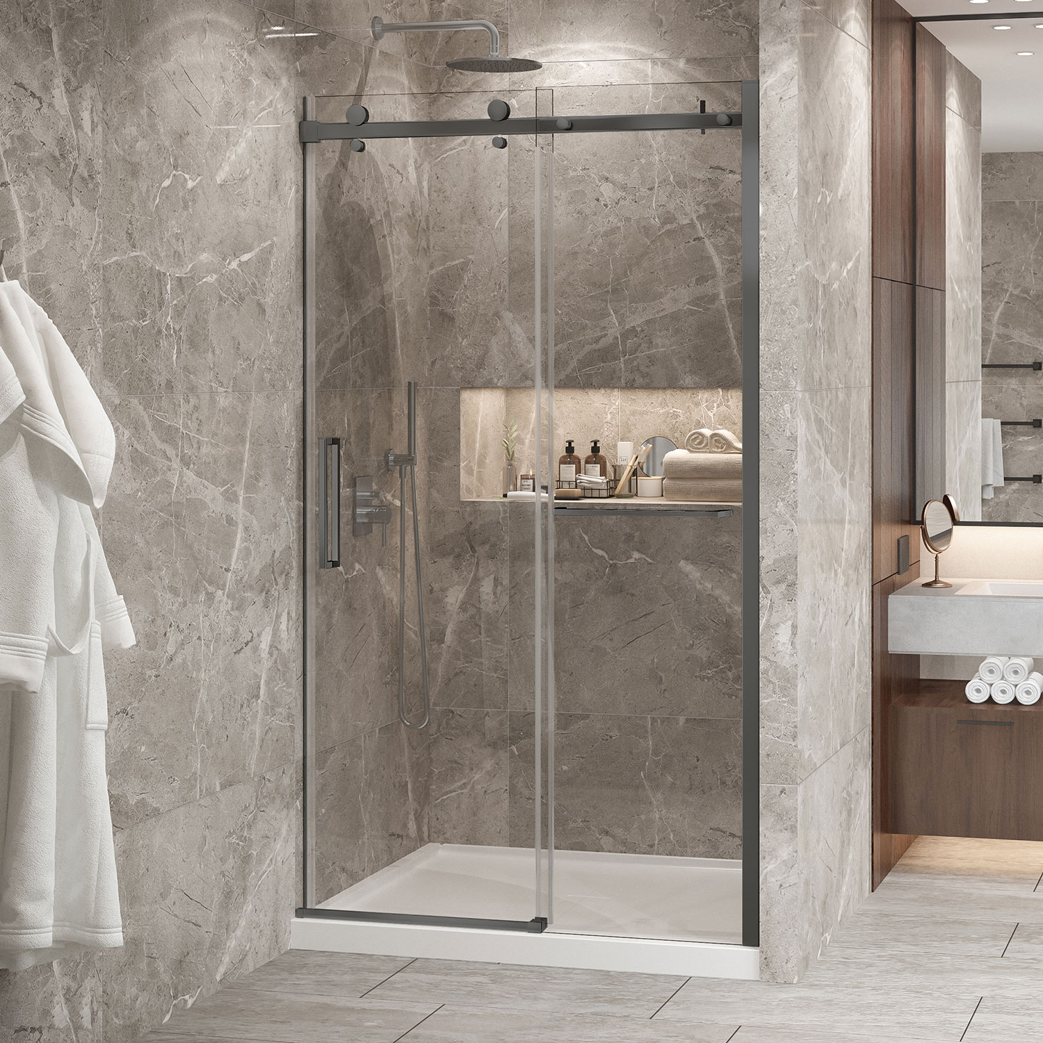Shower door 48