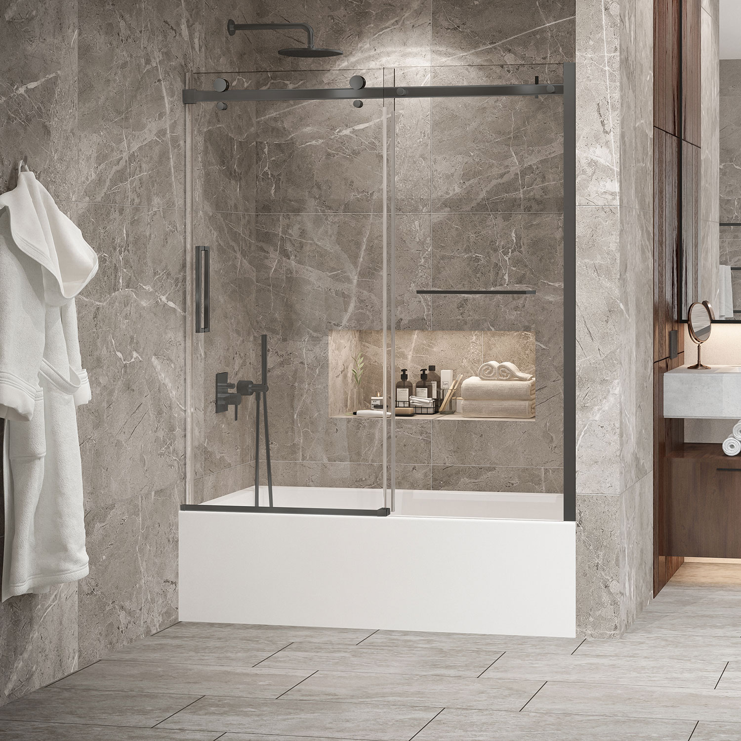 Bathtub door 60