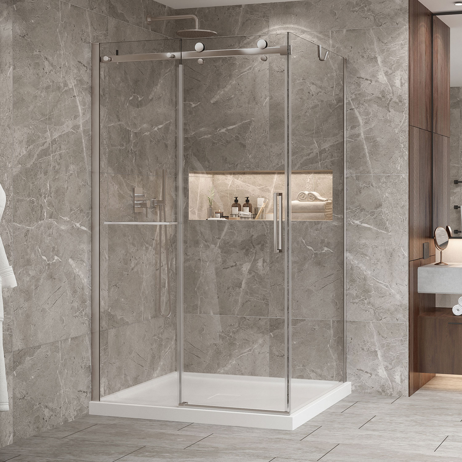 Shower door 48