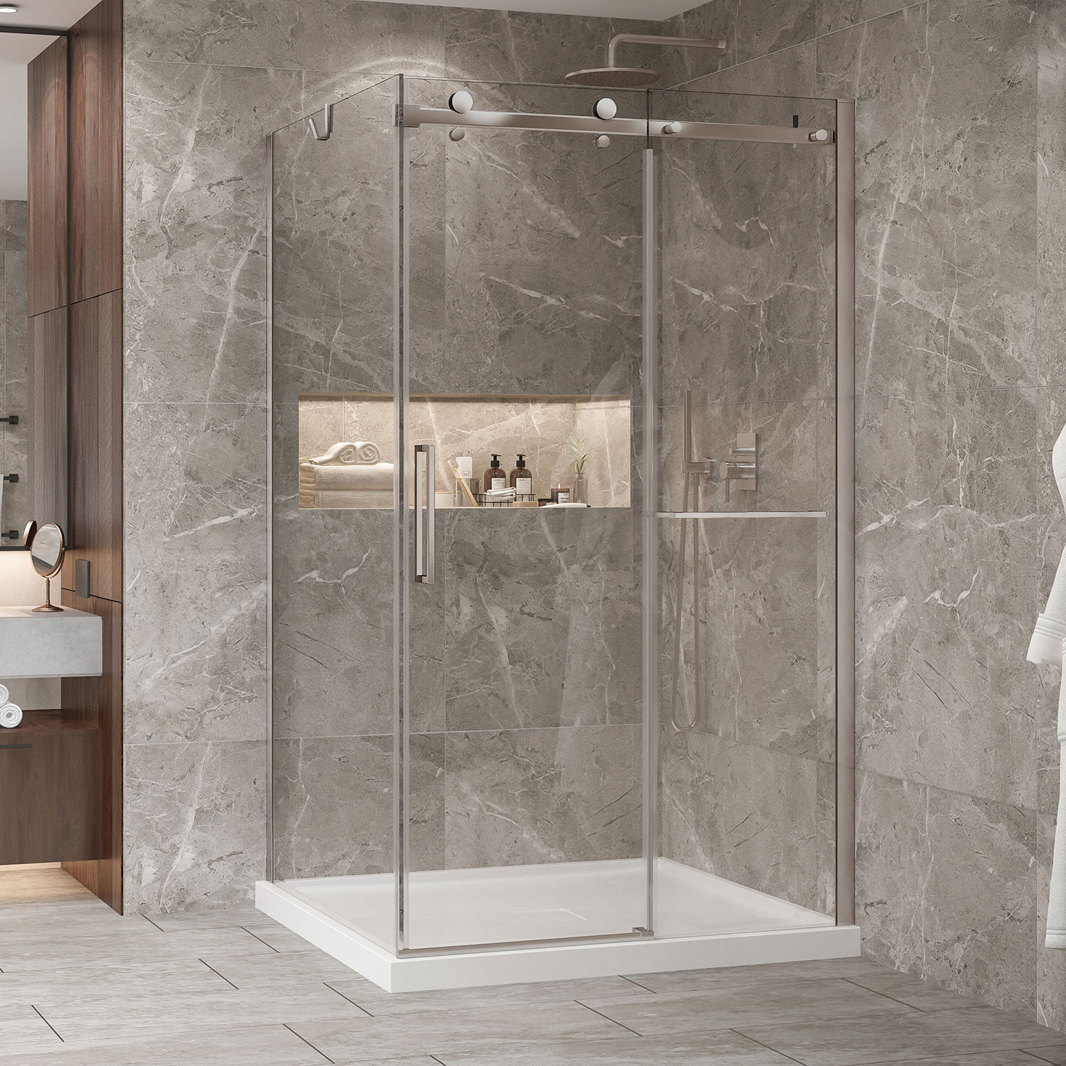 Shower door 48