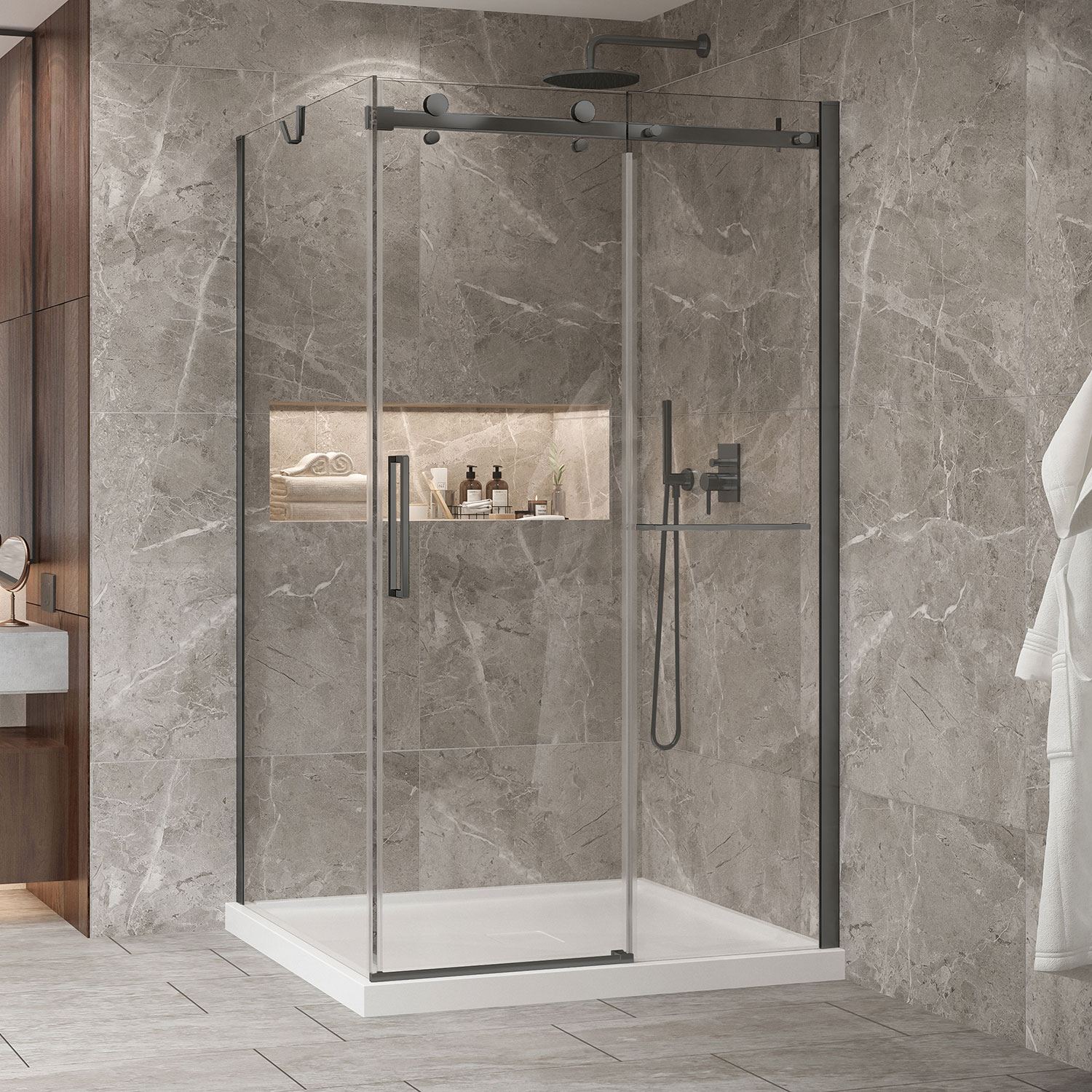 Shower door 48