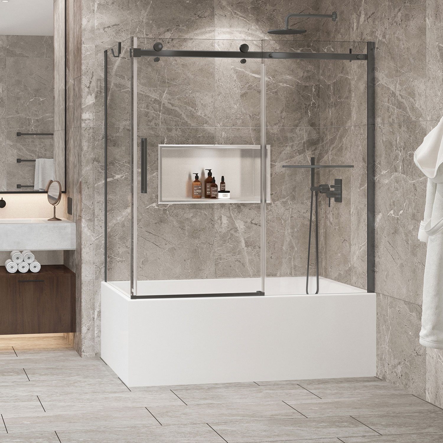 Bathtub door 60