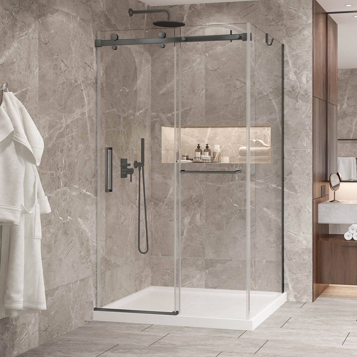 Shower door 48