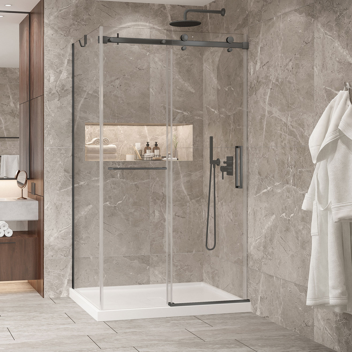 Shower door 48