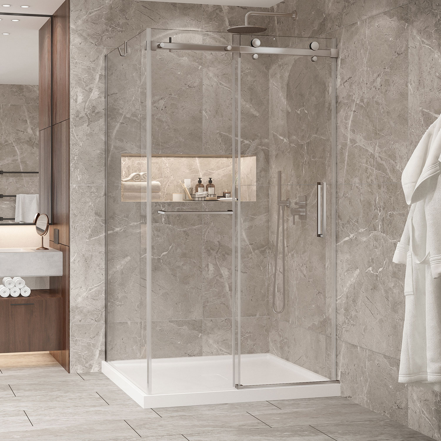 Shower door 48