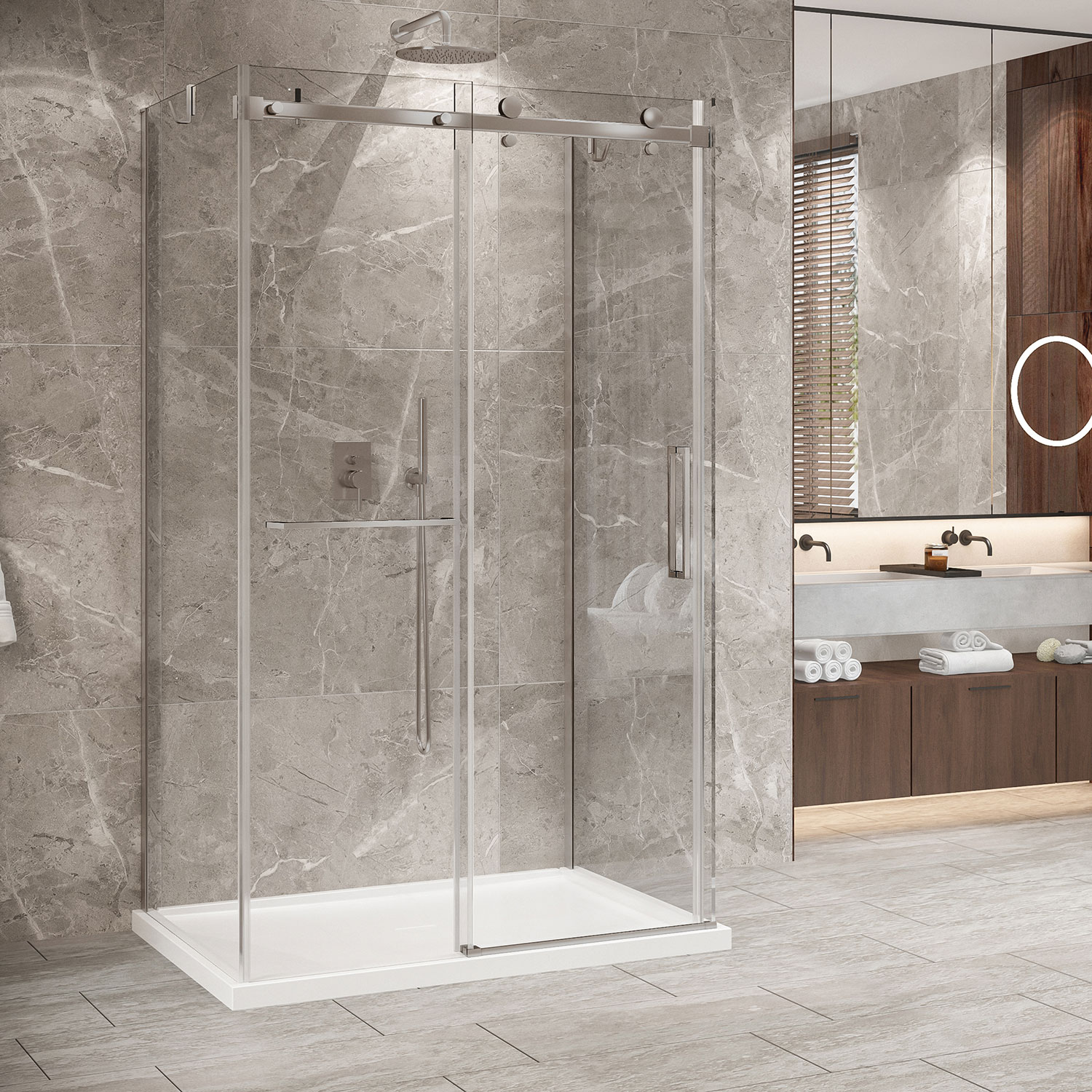 Shower door 48
