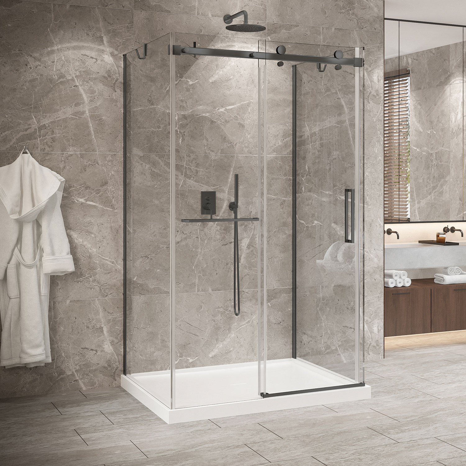 Shower door 48
