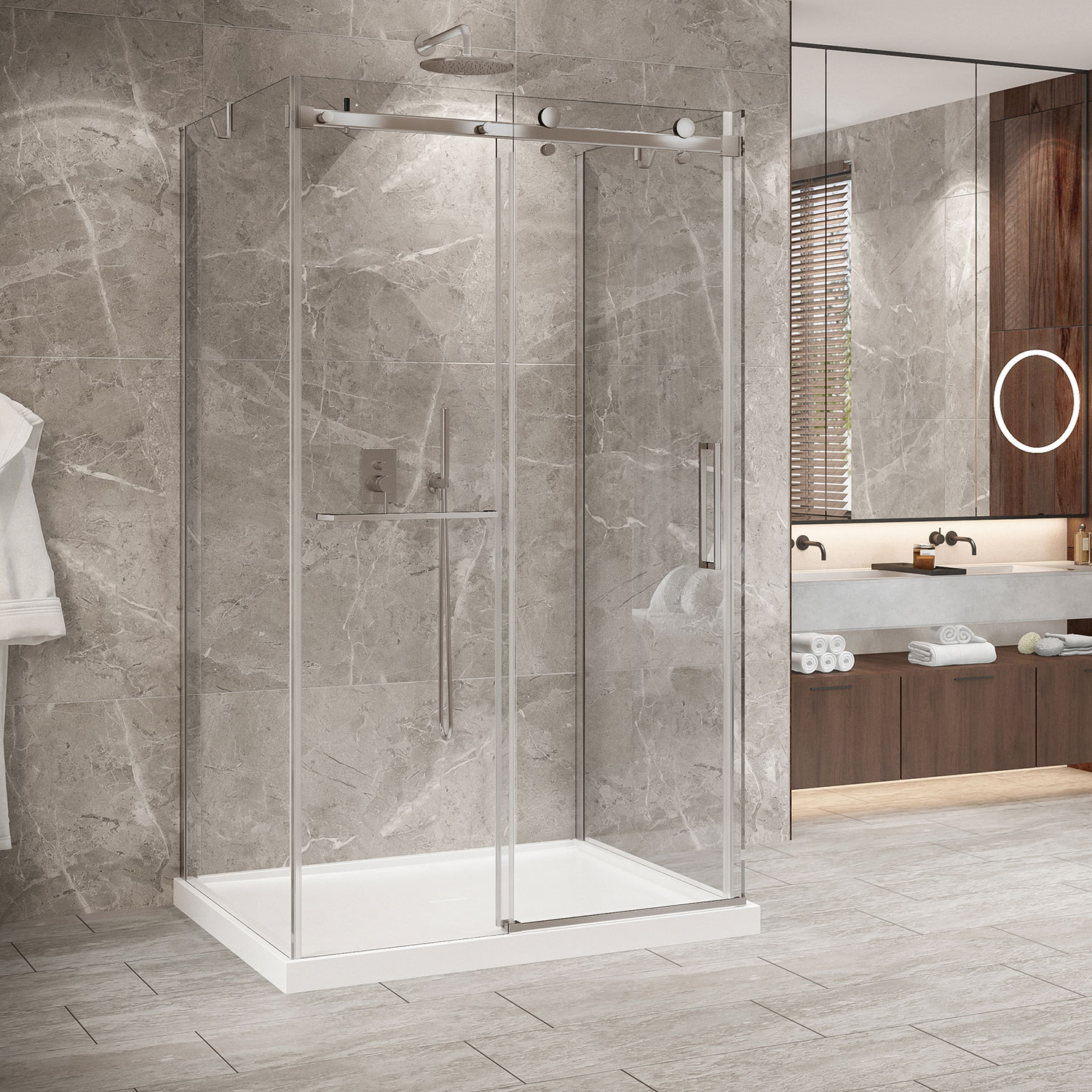 Shower door 48