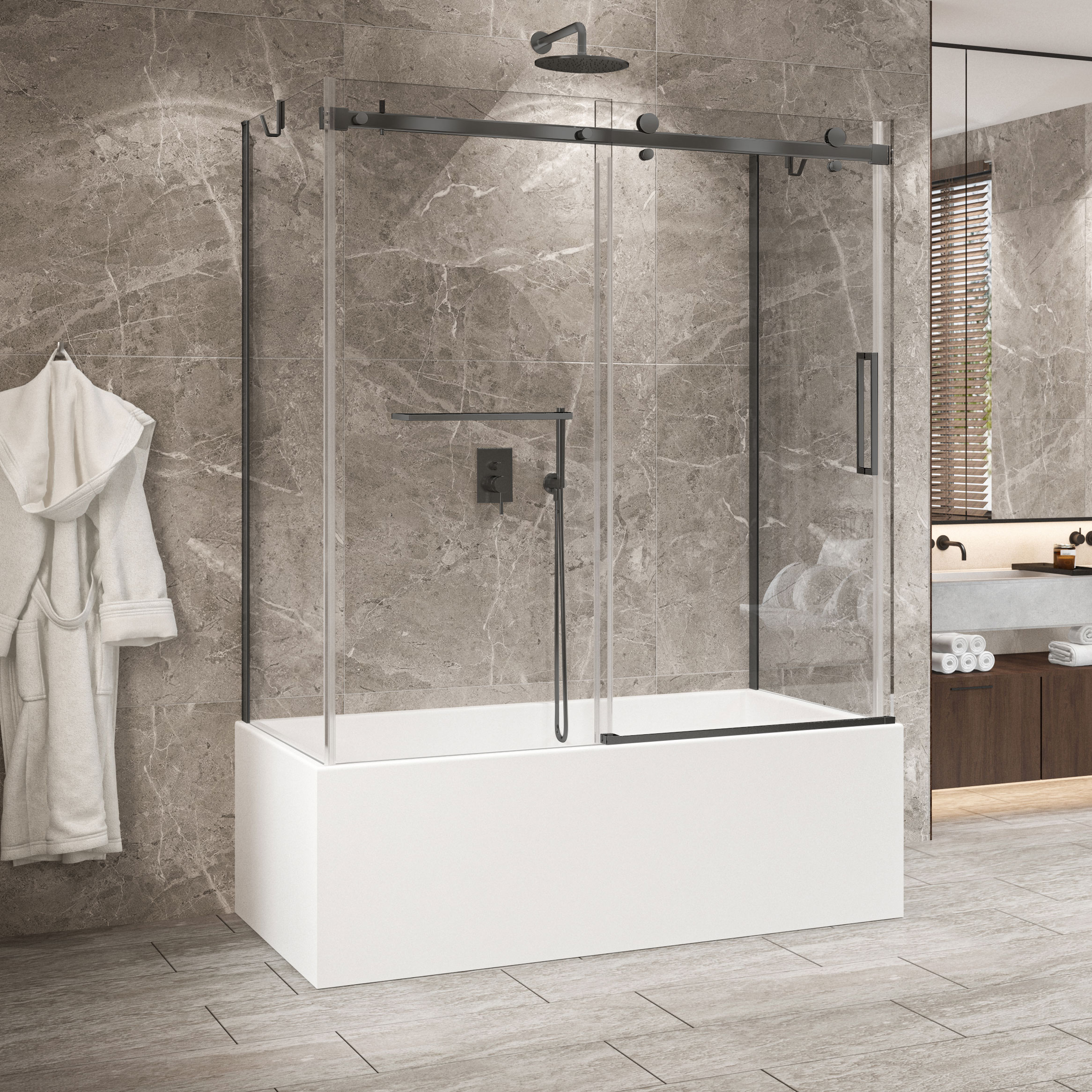 Bathtub door 60