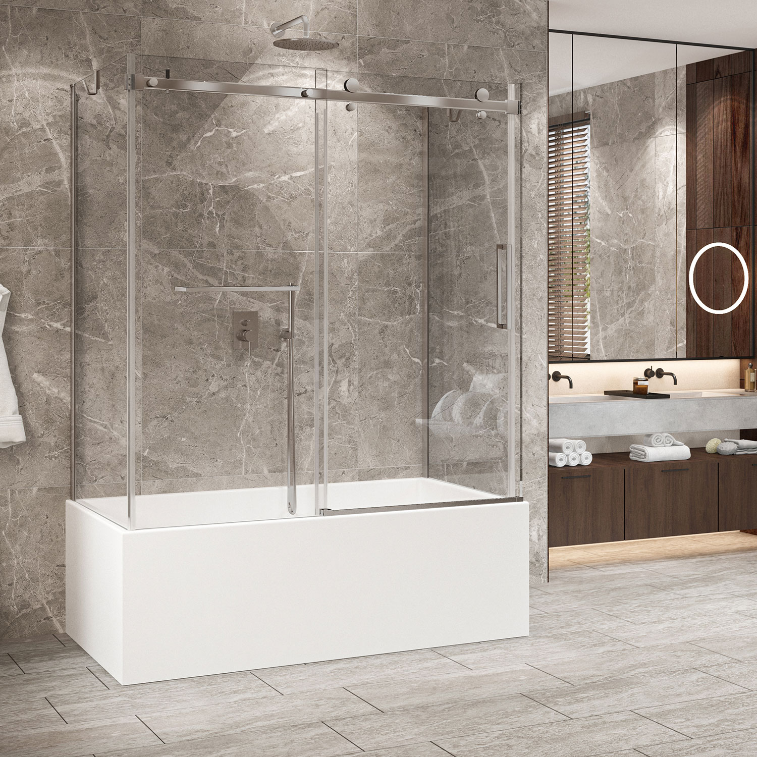 Bathtub door 60