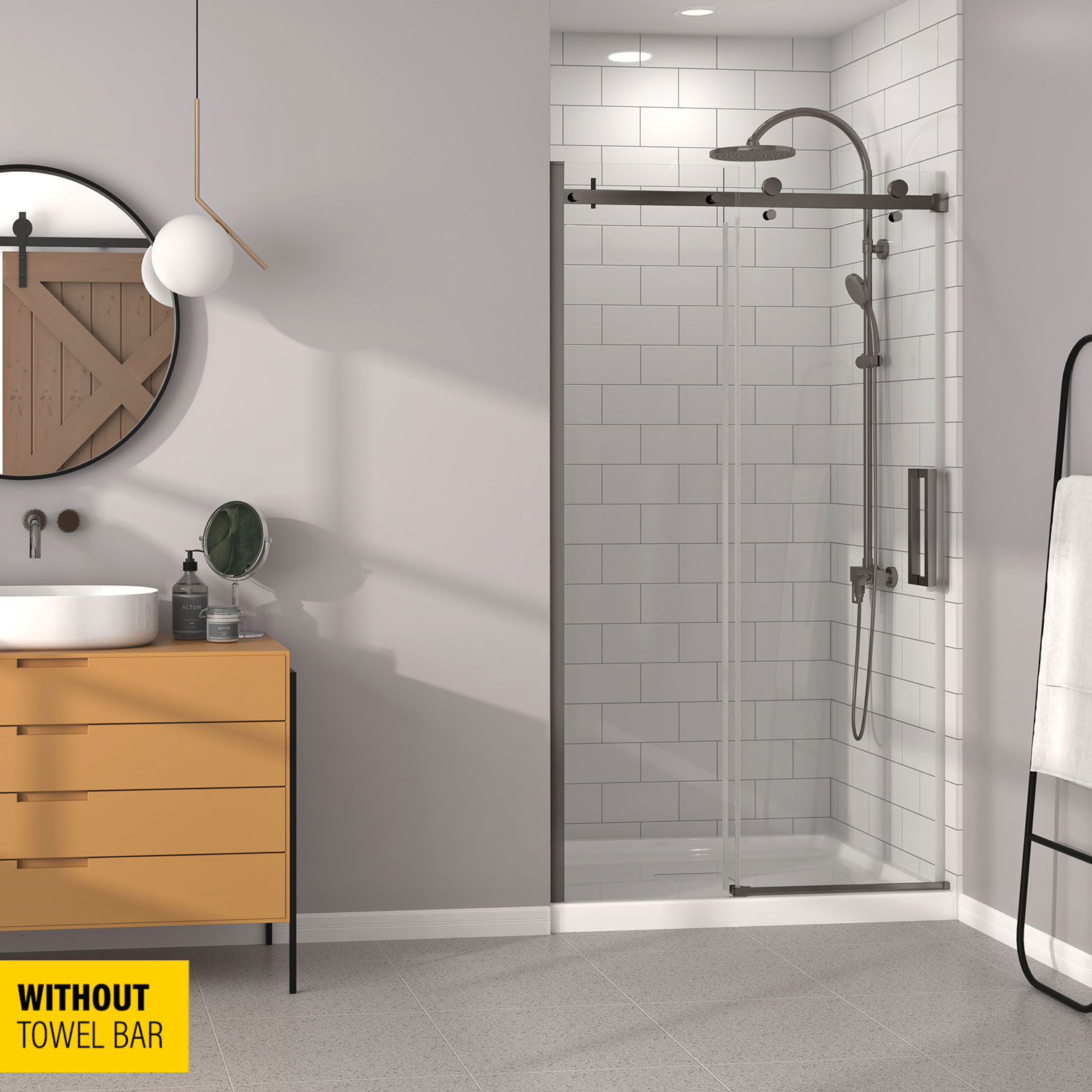 Shower door 48