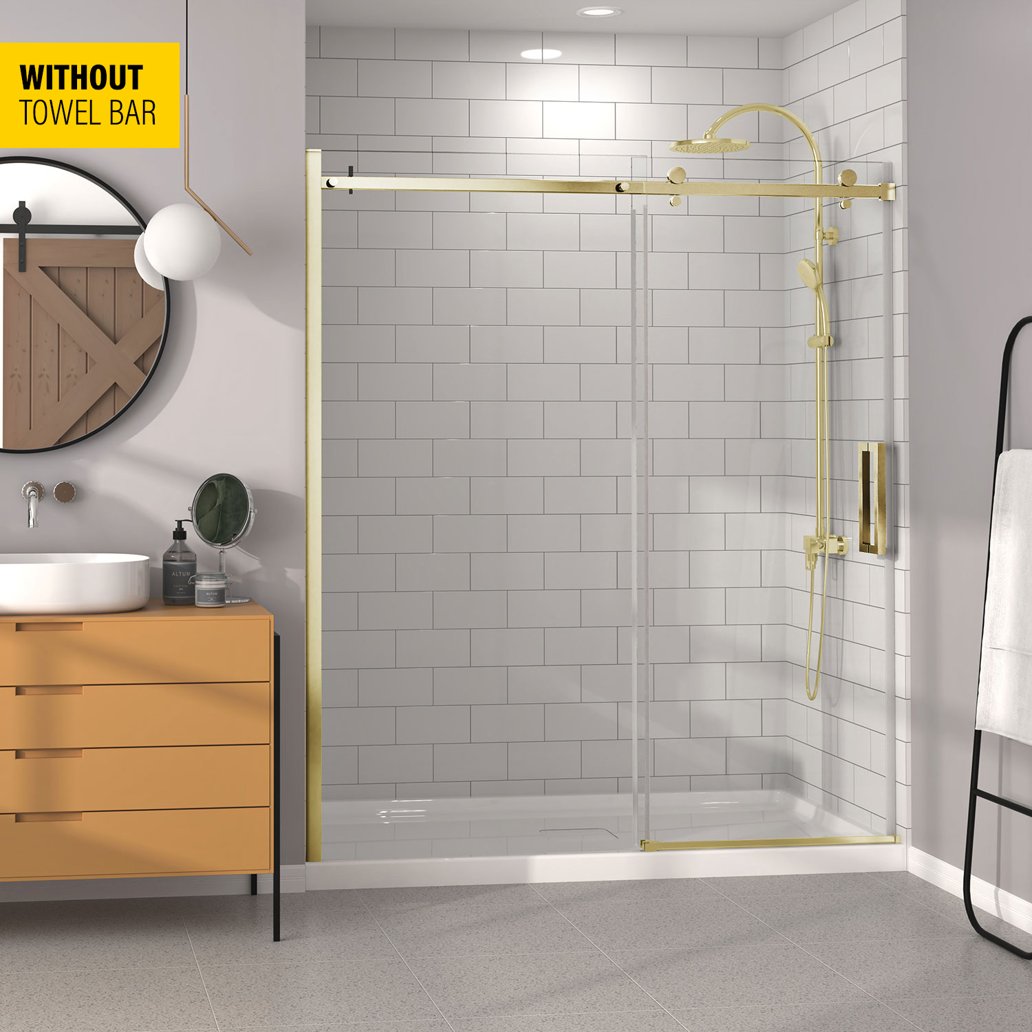 Shower door 72
