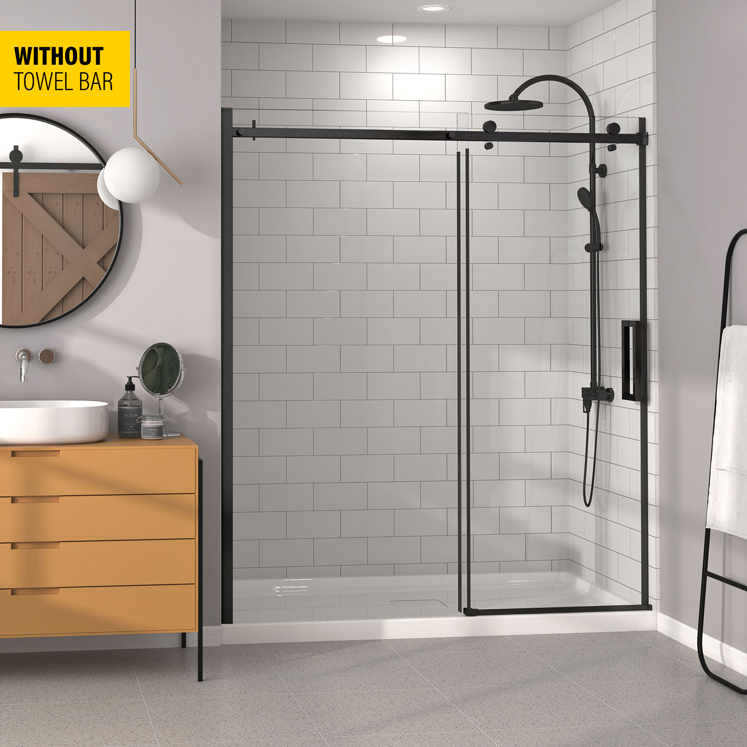 Shower door 72