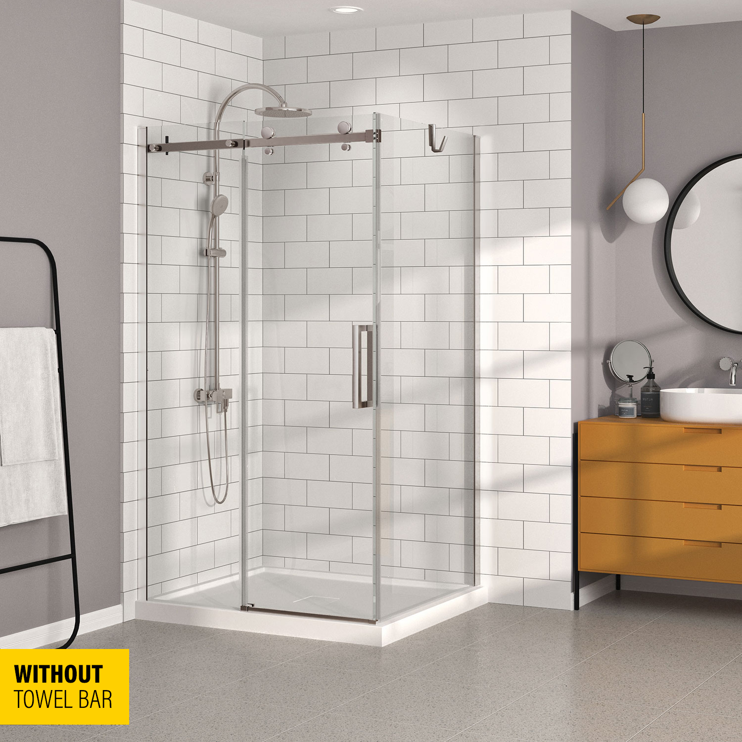 Shower door 48