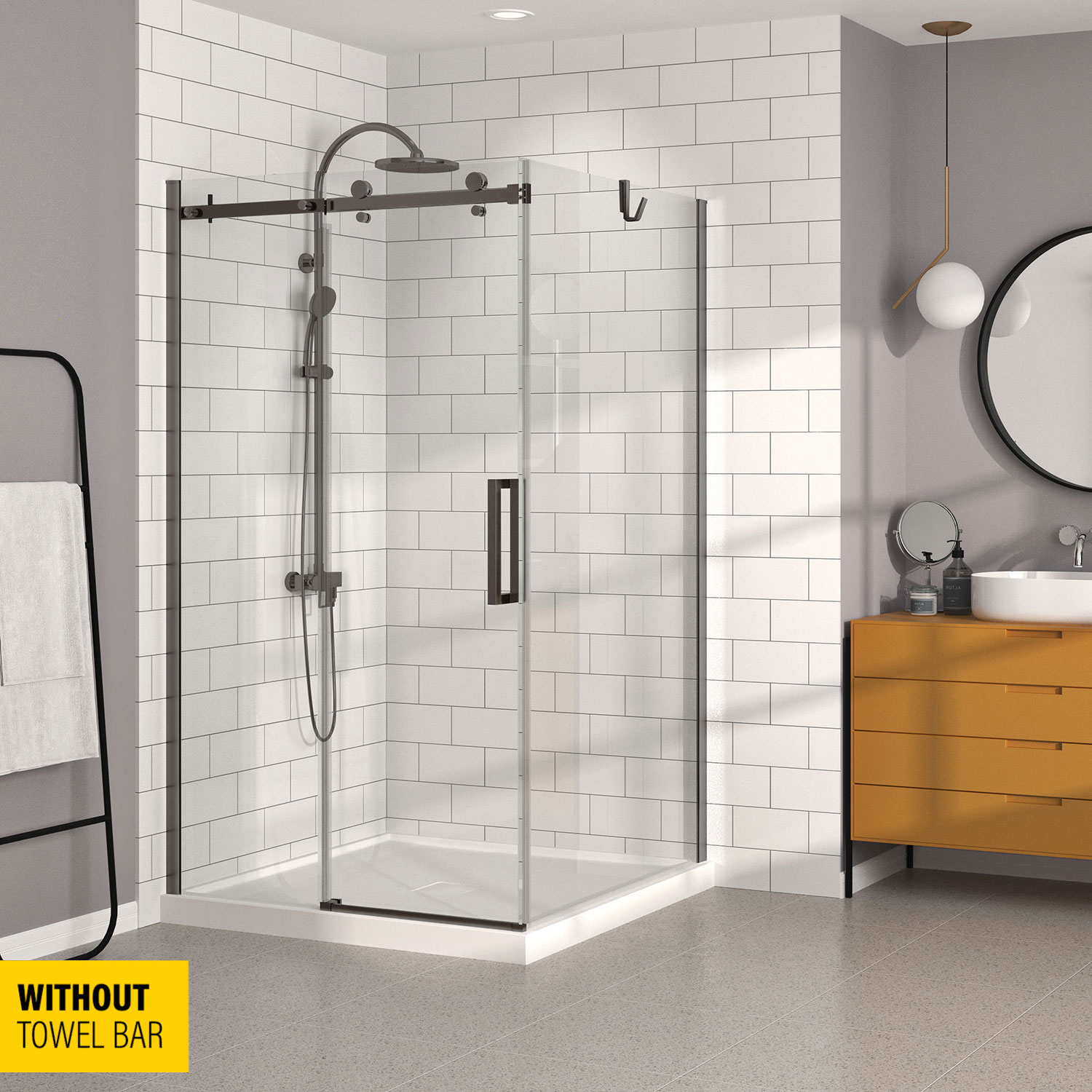 Shower door 48