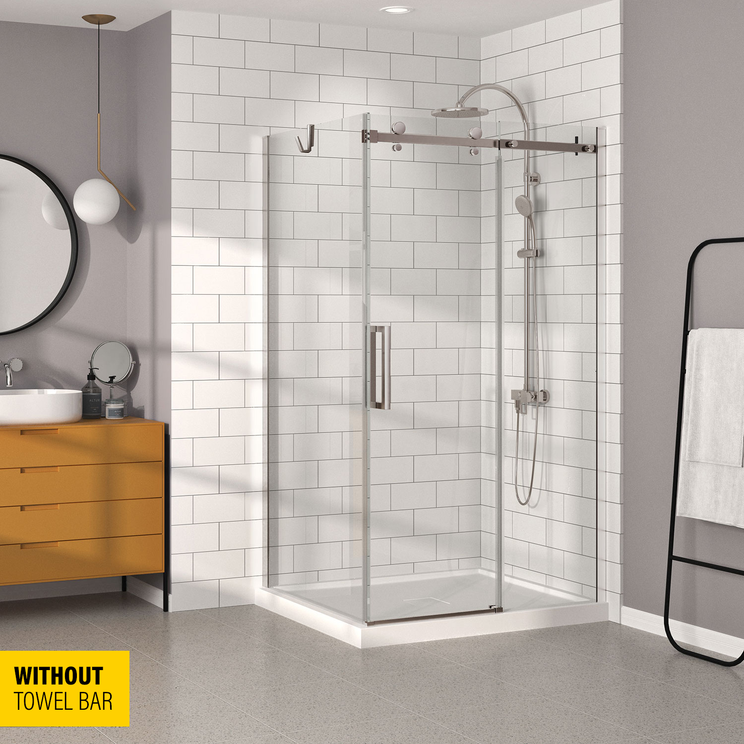 Shower door 48