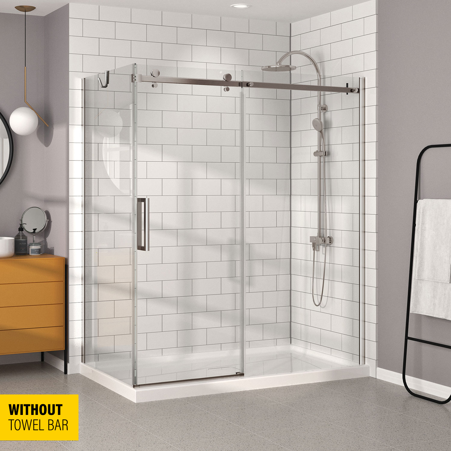 Shower door 72