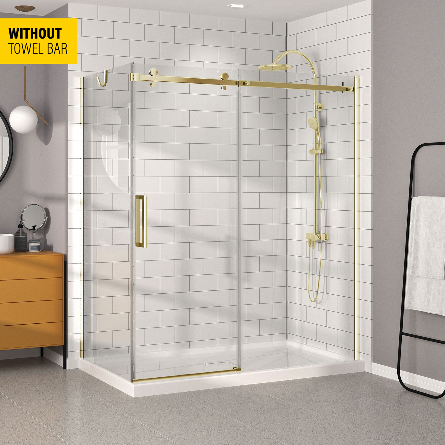 Shower door 72