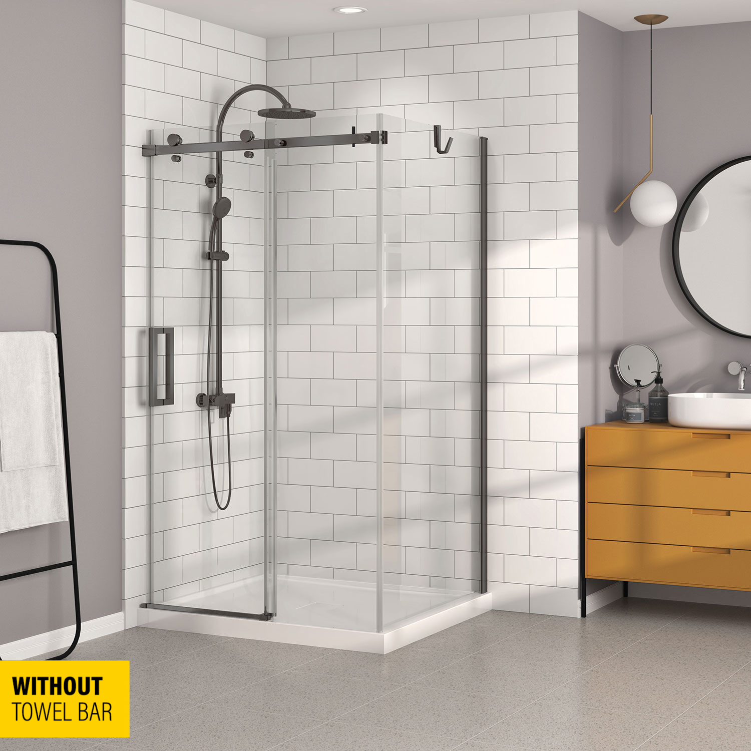 Shower door 48