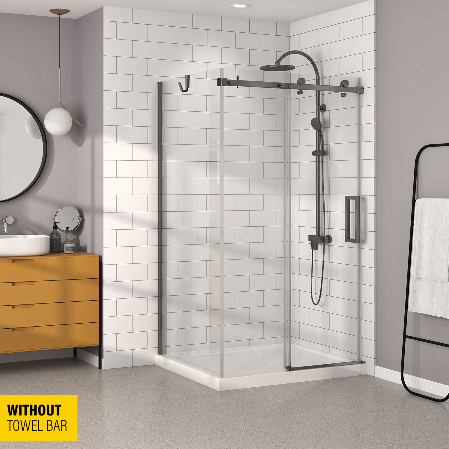 Shower door 48
