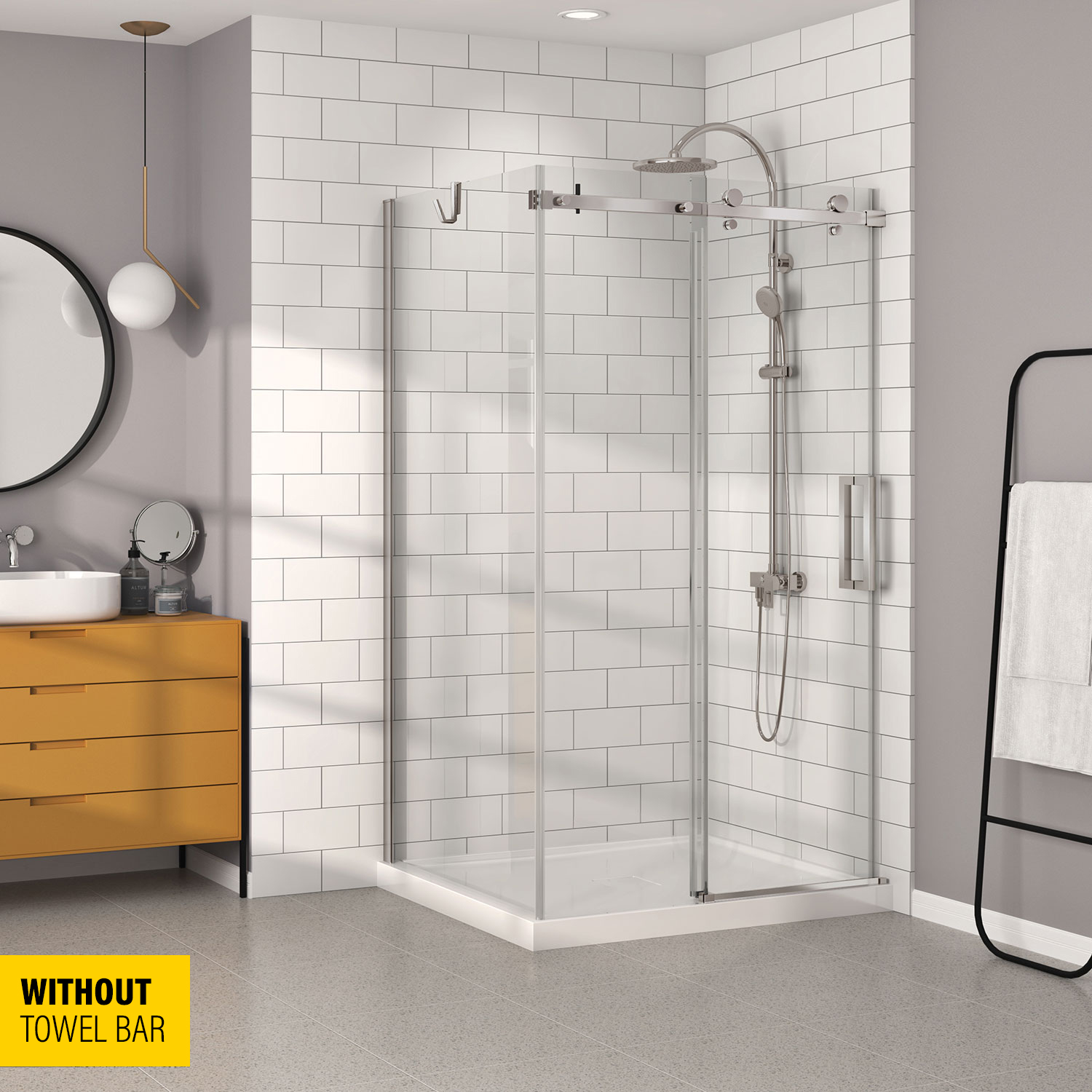 Shower door 48