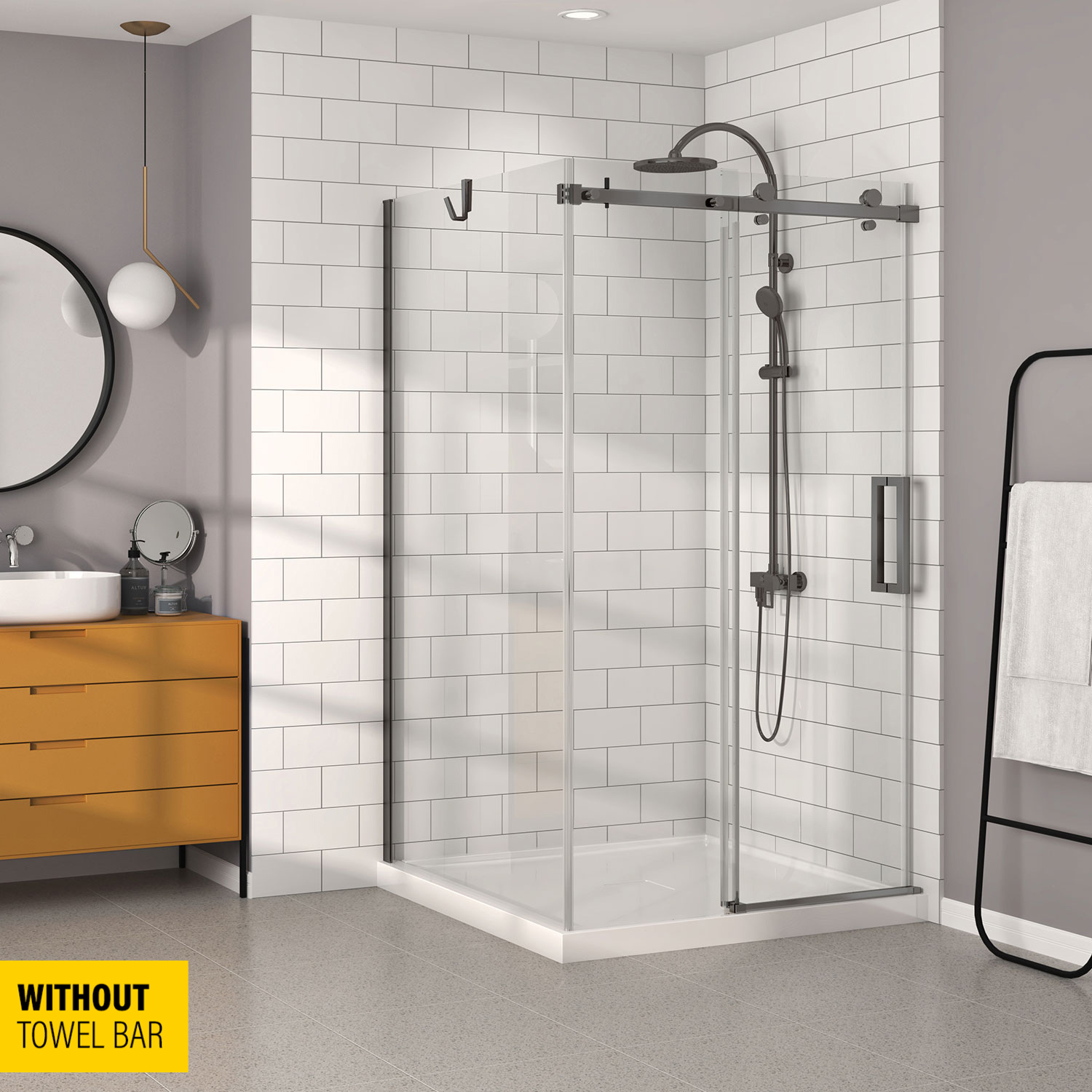 Shower door 48