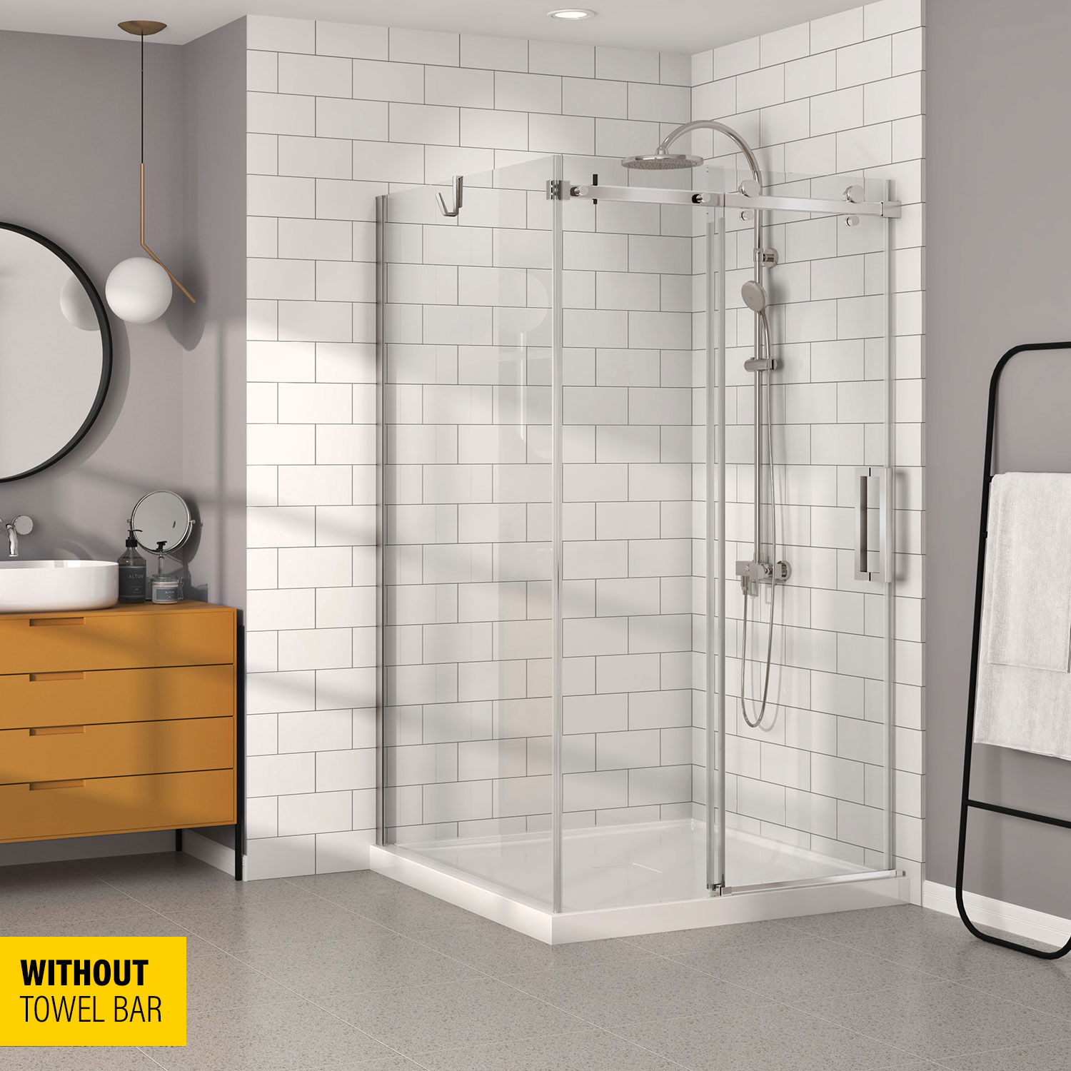Shower door 48