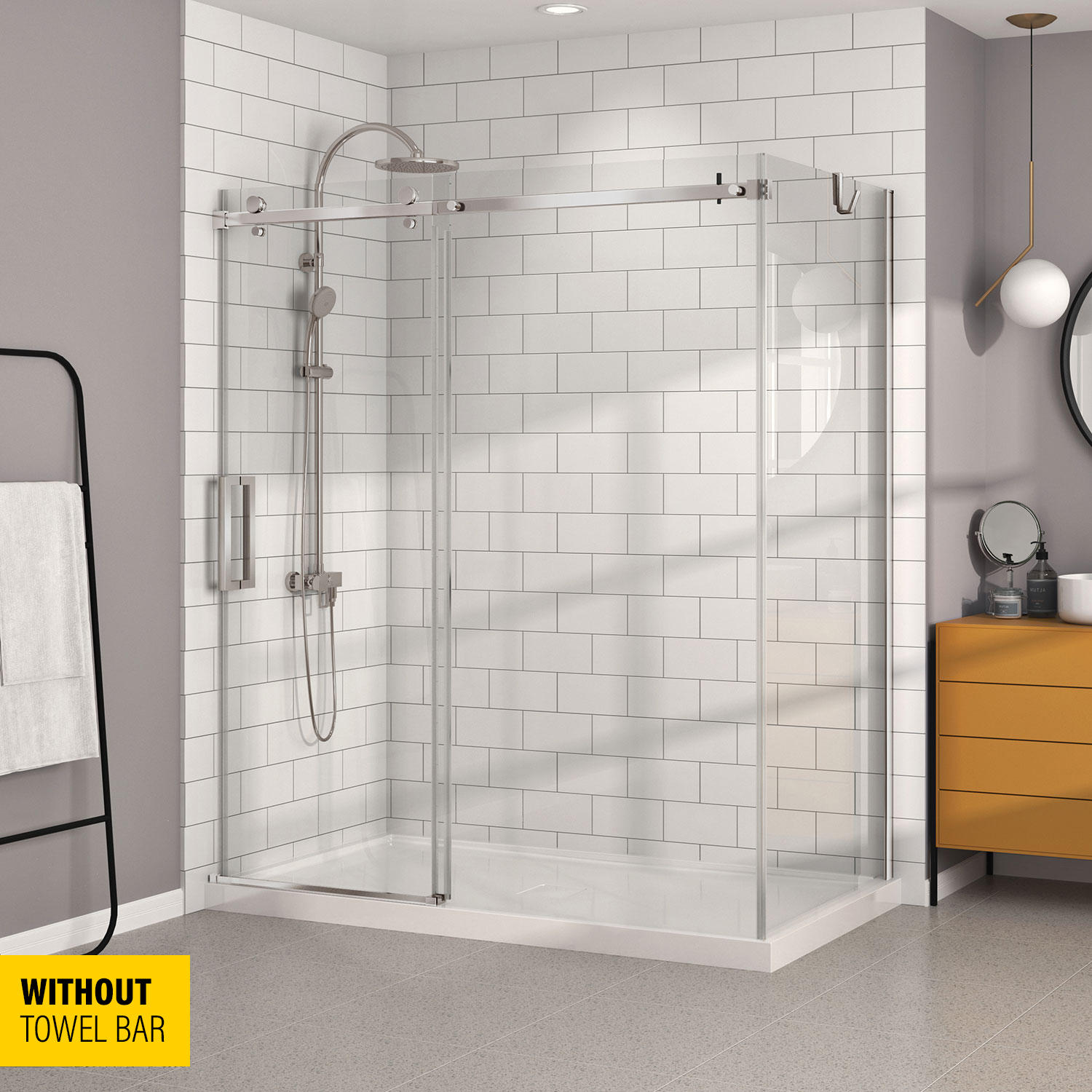 Shower door 72