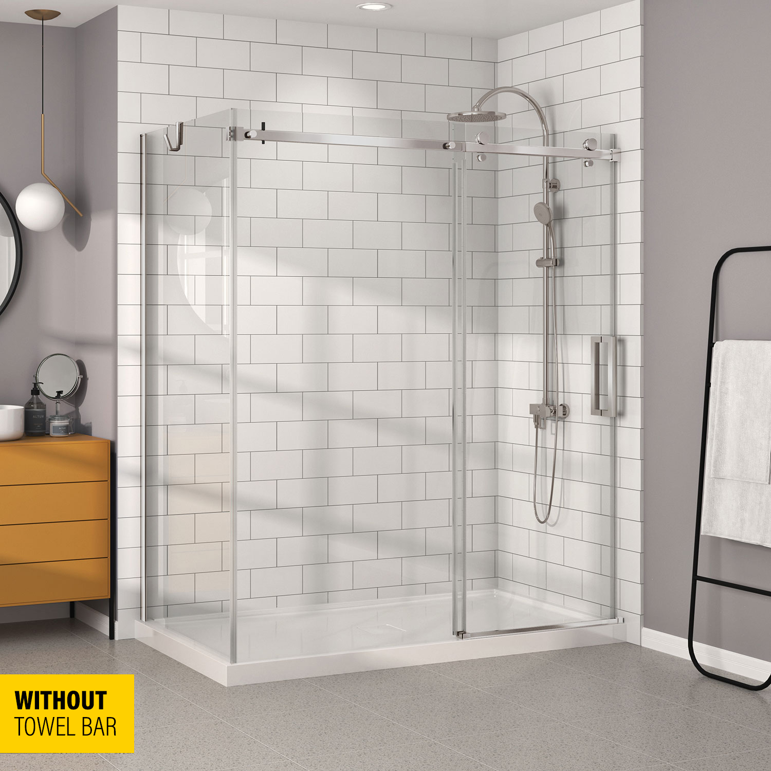 Shower door 72