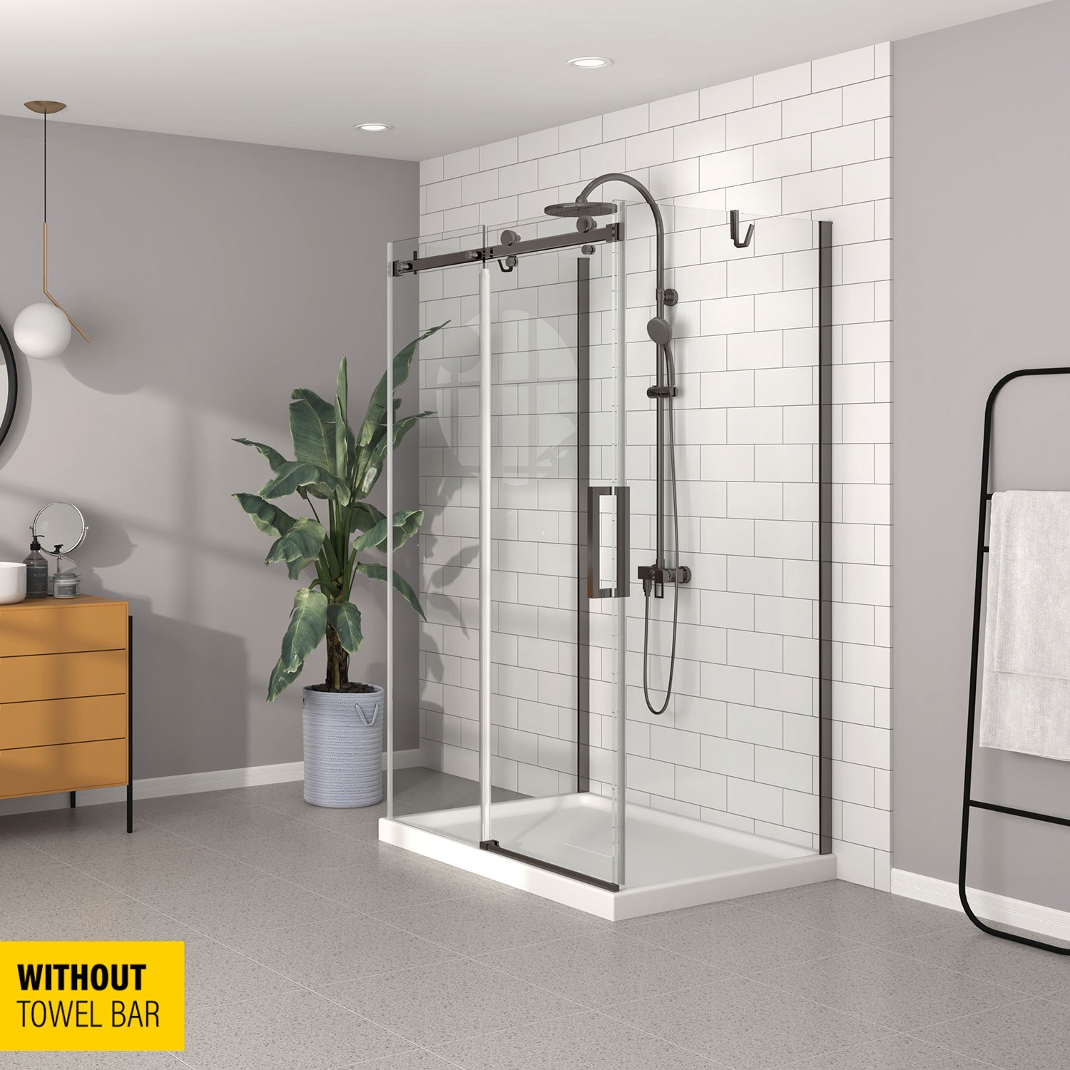 Shower door 48