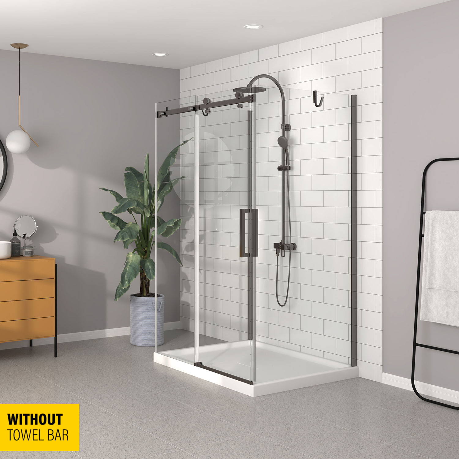 Shower door 48