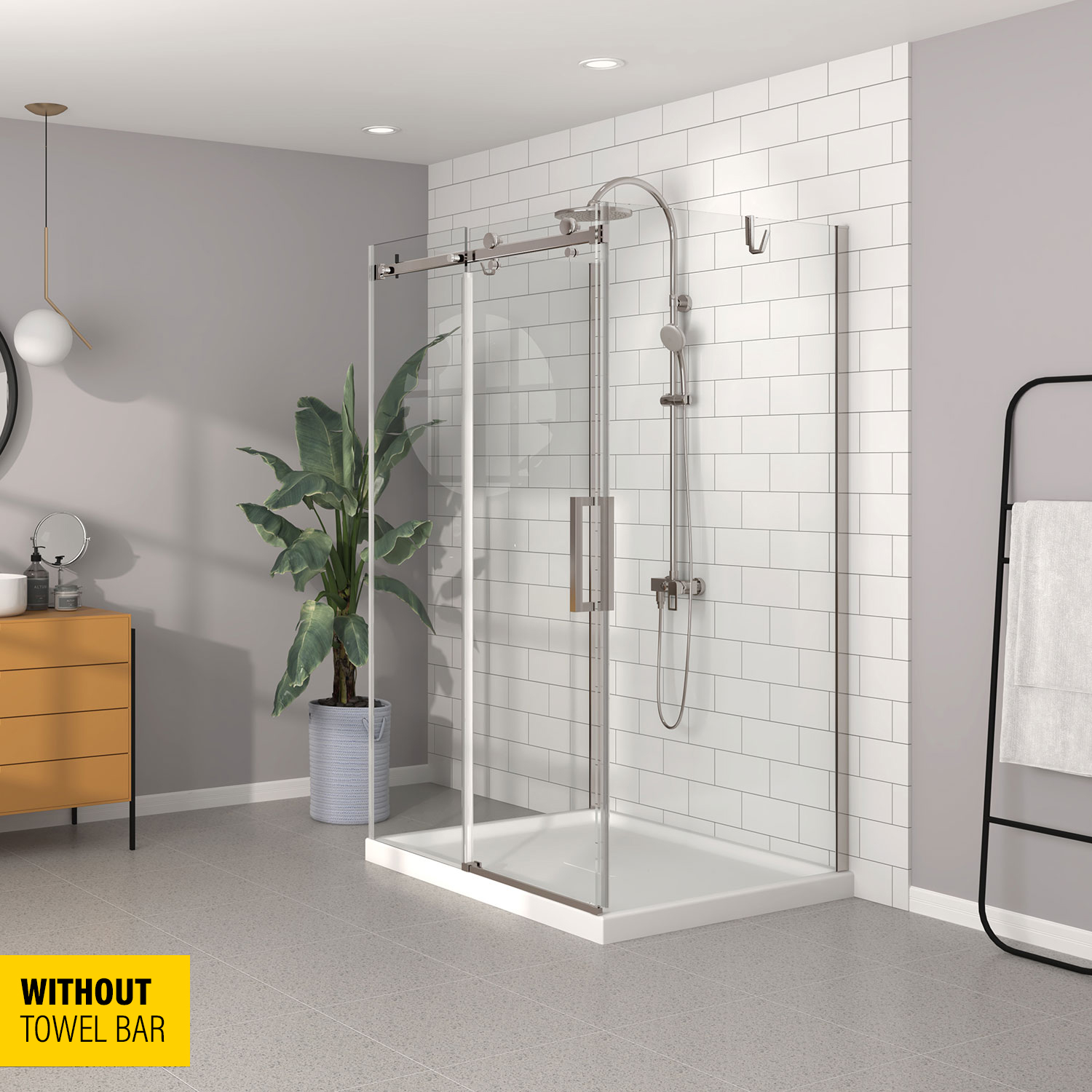 Shower door 48