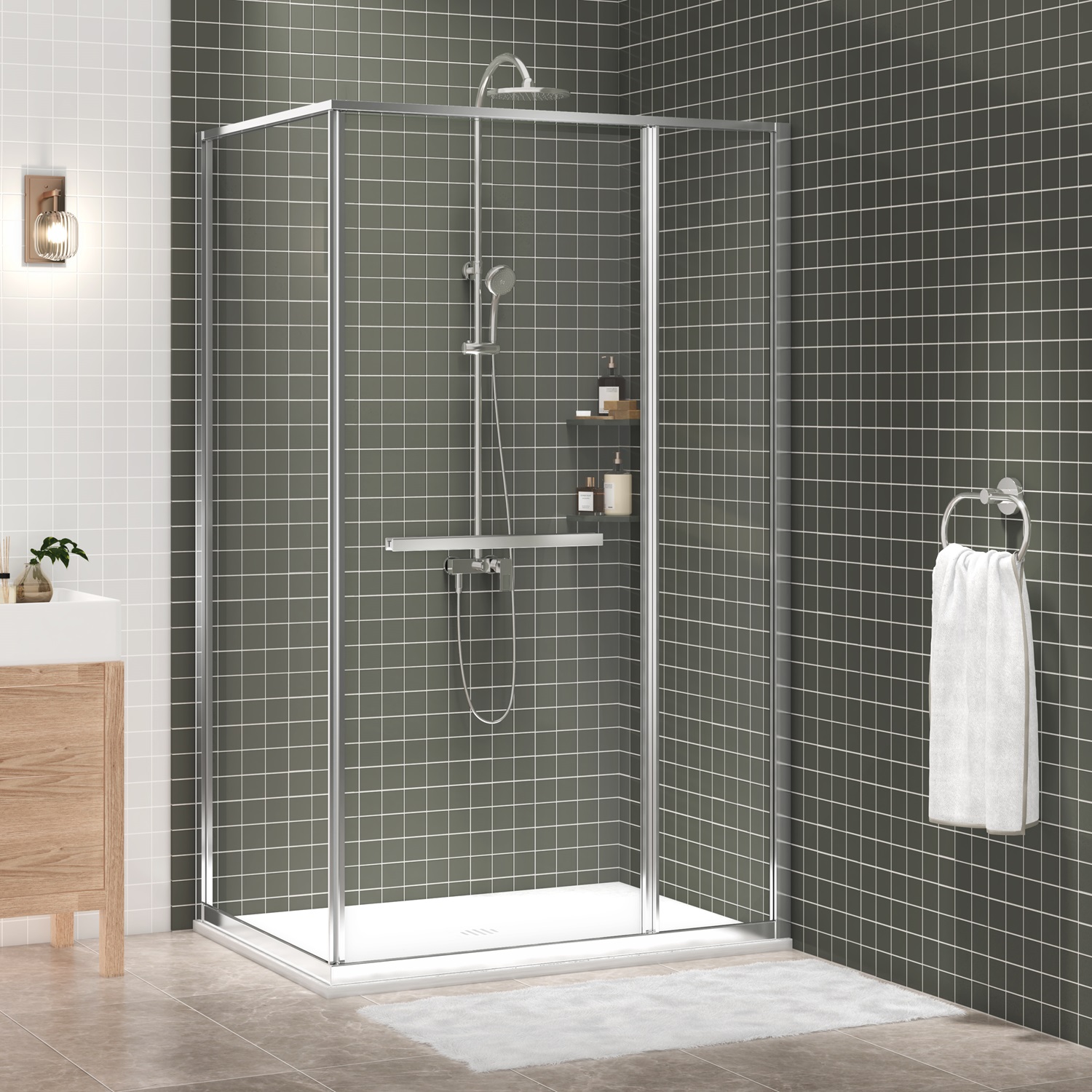 Shower door 48