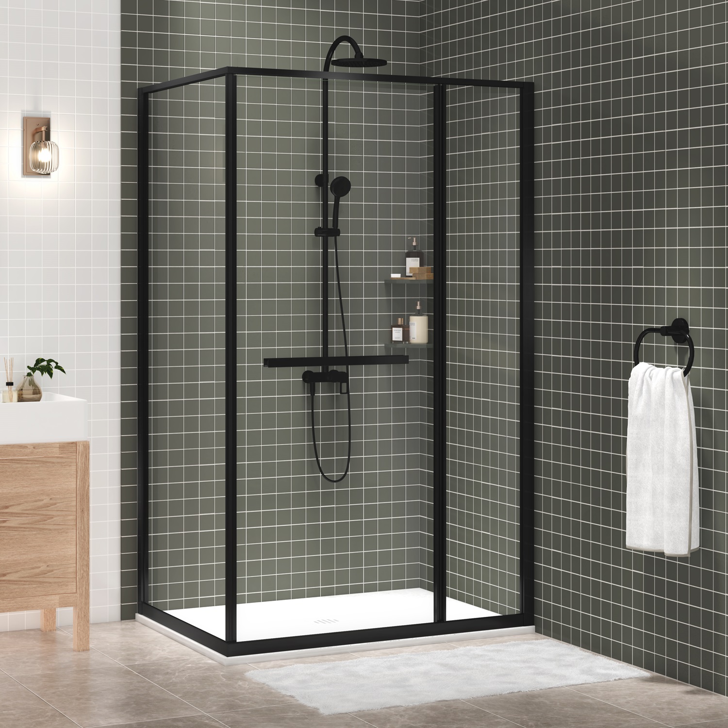 Shower door 48