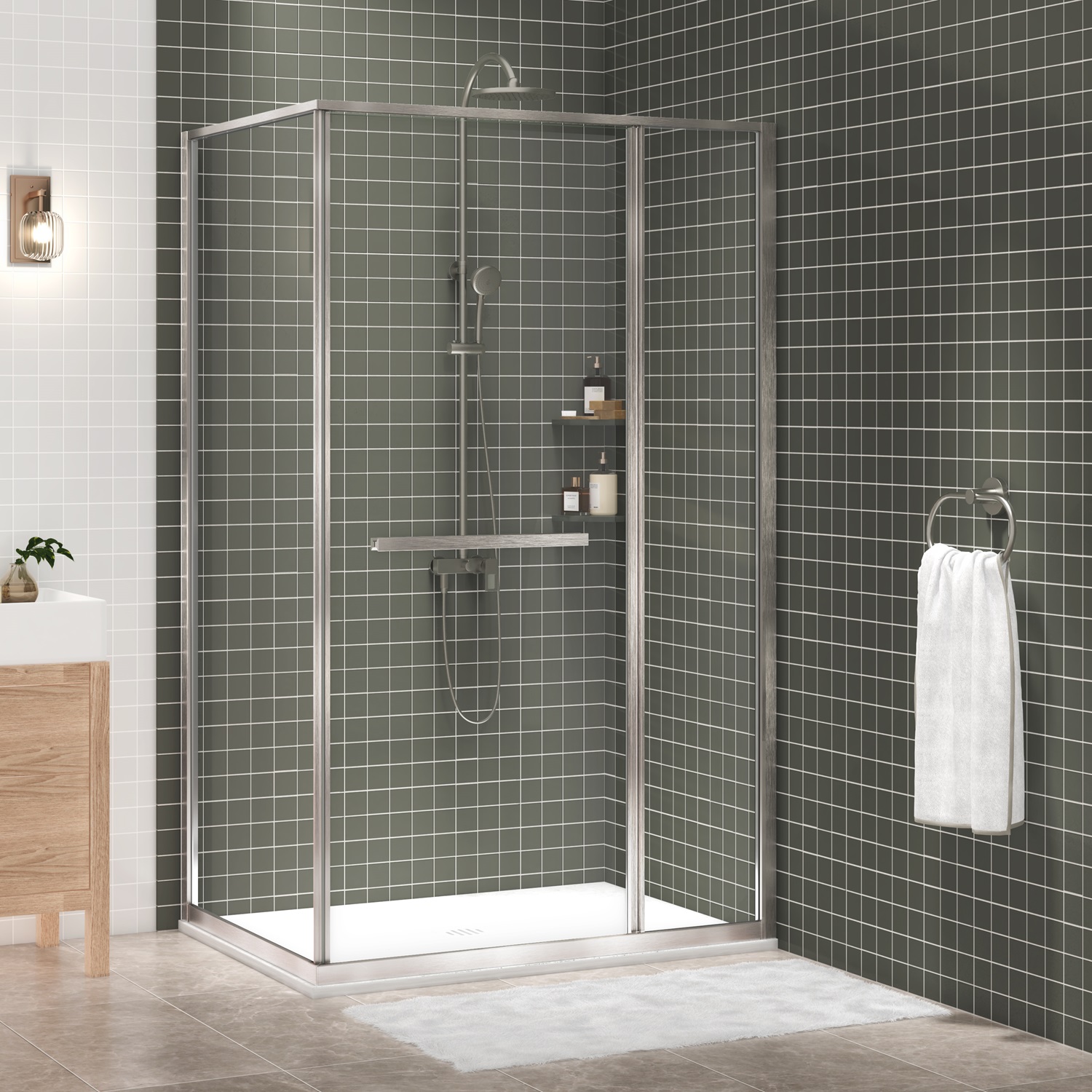 Shower door 48