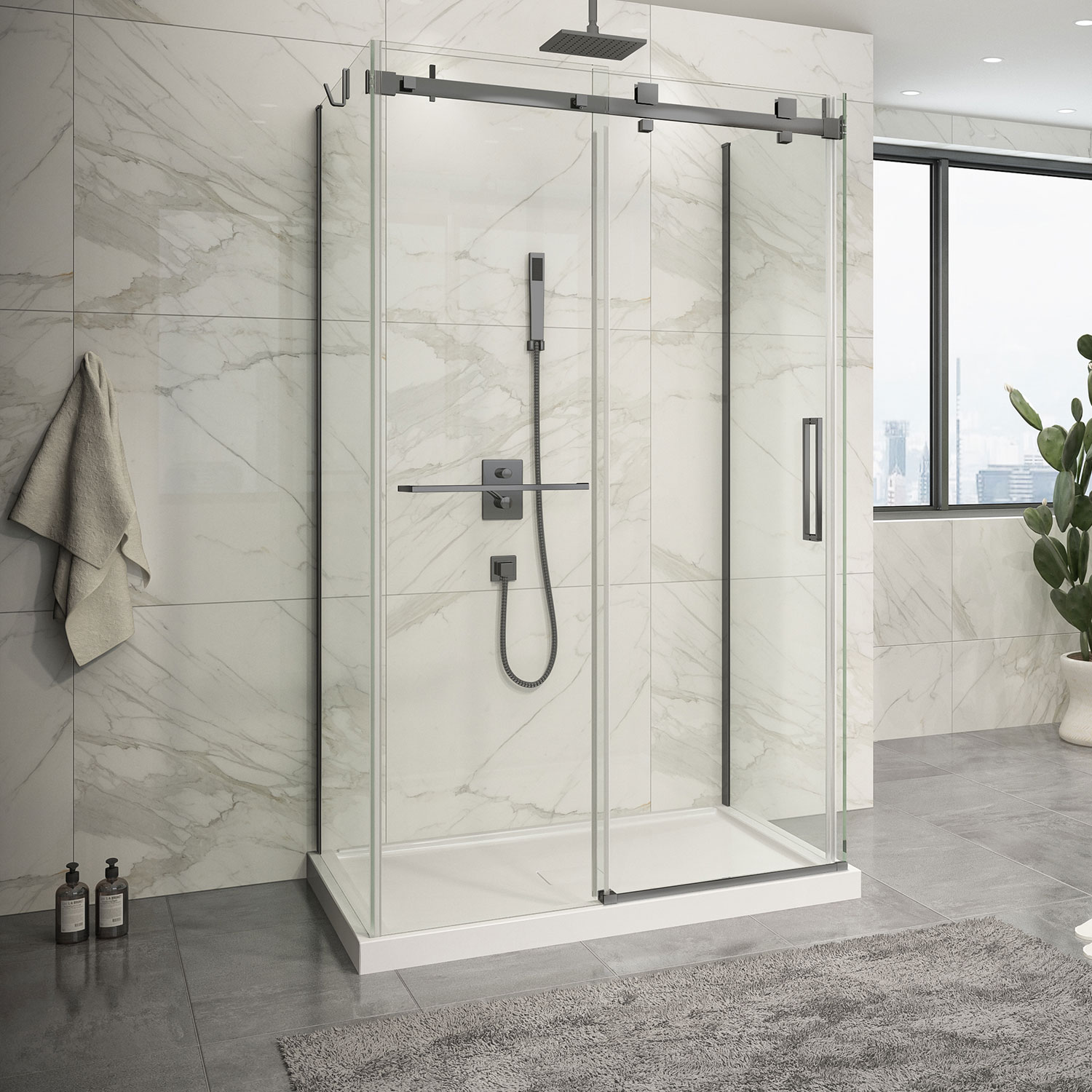 Shower door 48