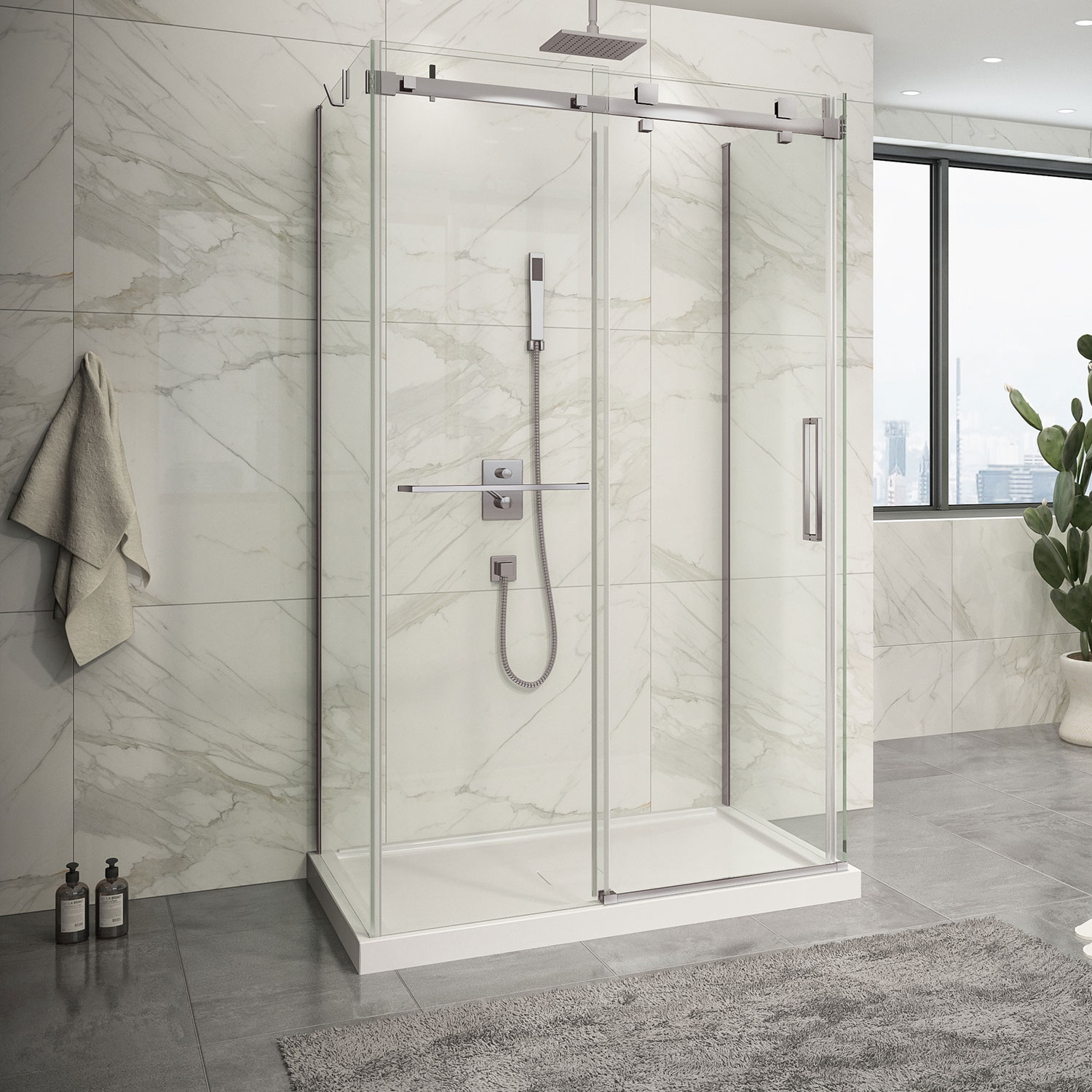 Shower door 48